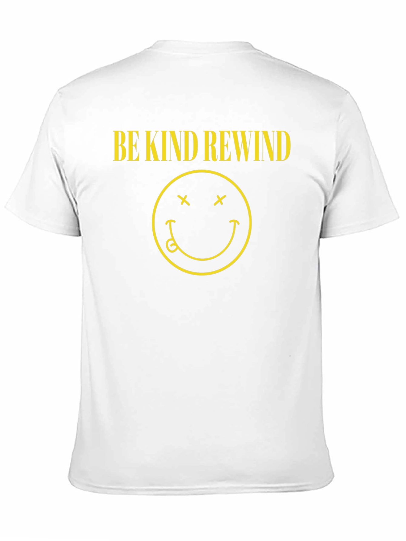 Be Kind Rewind Smiley Face Graphic Tee