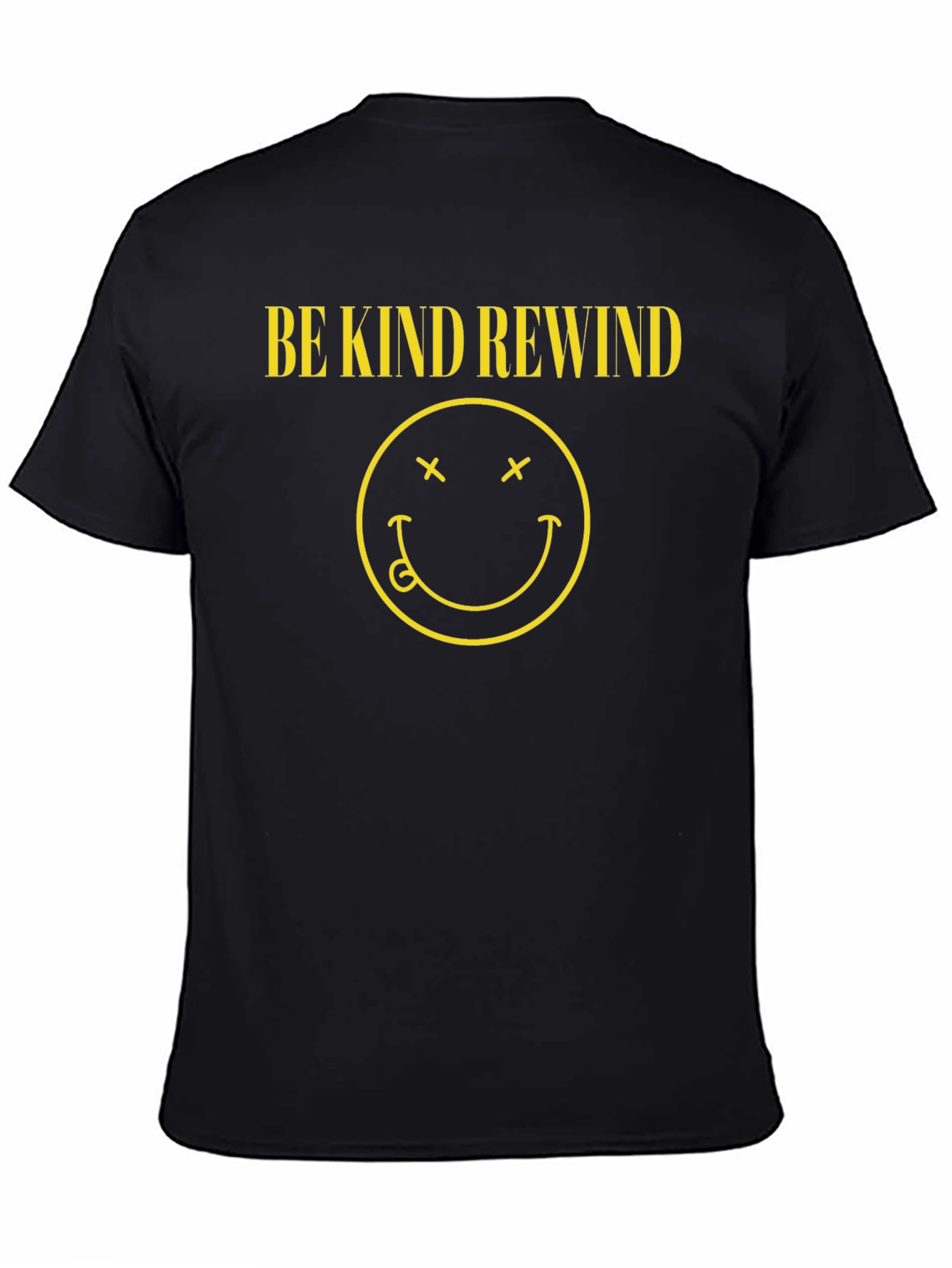 Be Kind Rewind Smiley Face Graphic Tee