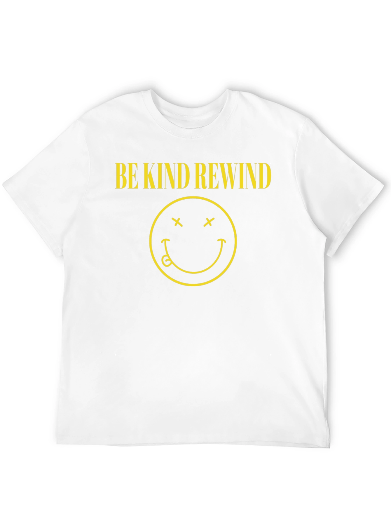 Be Kind Rewind Smiley Face Graphic Tee