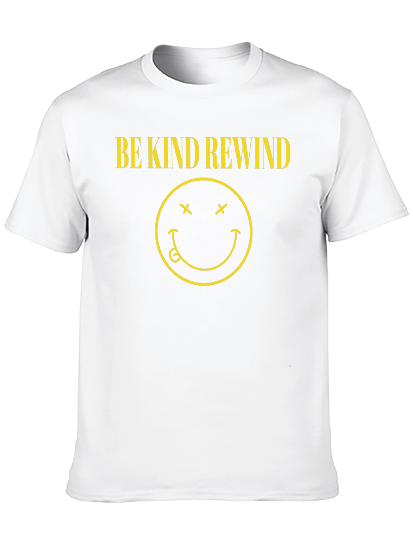 Be Kind Rewind Smiley Face Graphic Tee