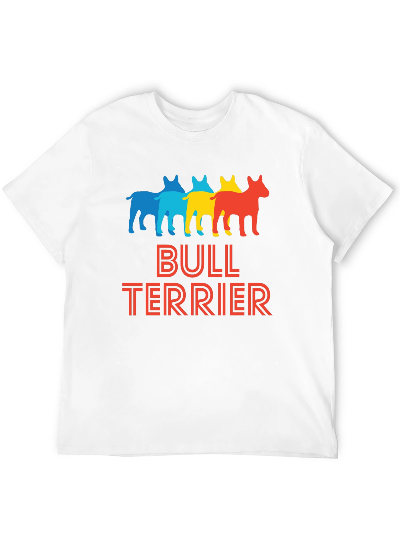 Bull Terrier Graphic T-Shirt - Unique Dog Lover Tee