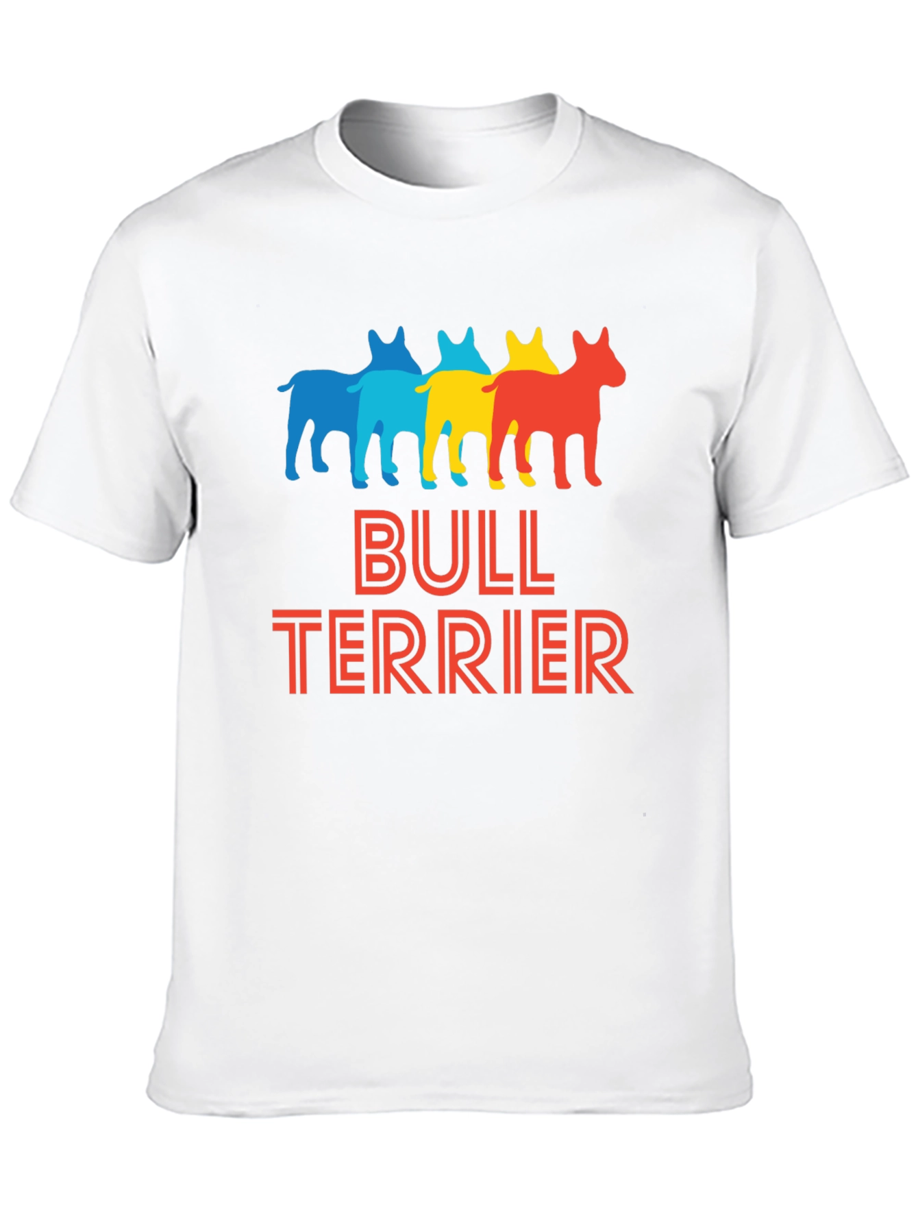 Bull Terrier Graphic T-Shirt - Unique Dog Lover Tee