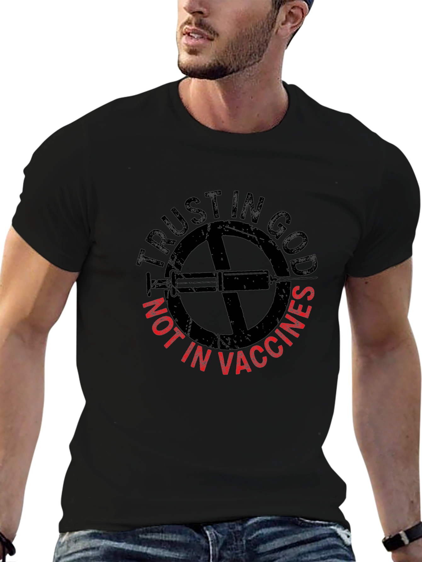 Trust in God T-Shirt - Anti Vaccine