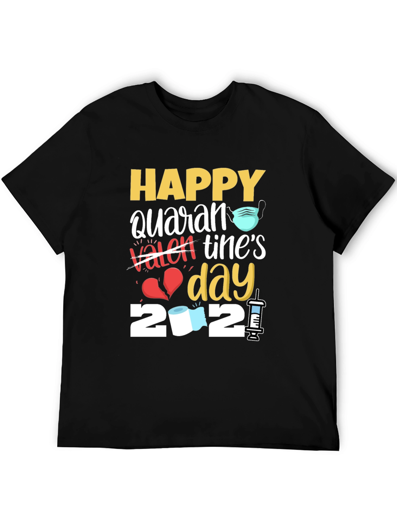 Quarantine Valentines Day T-Shirt