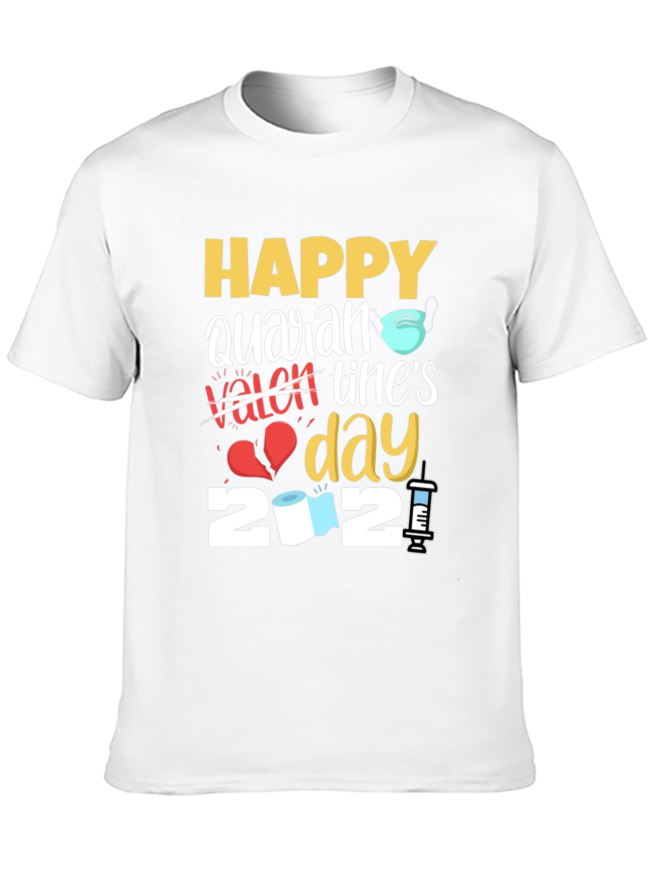 Quarantine Valentines Day T-Shirt