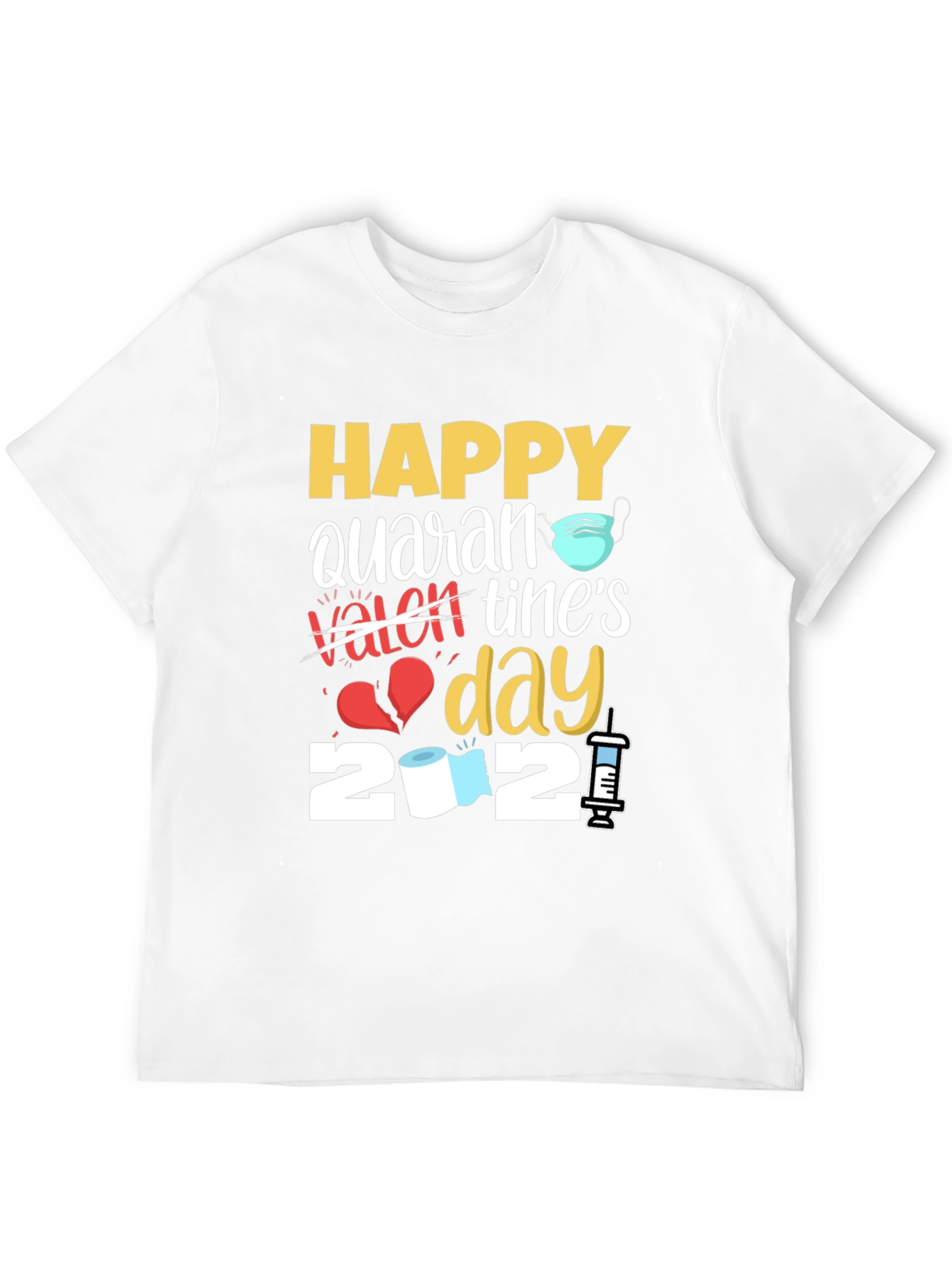 Quarantine Valentines Day T-Shirt