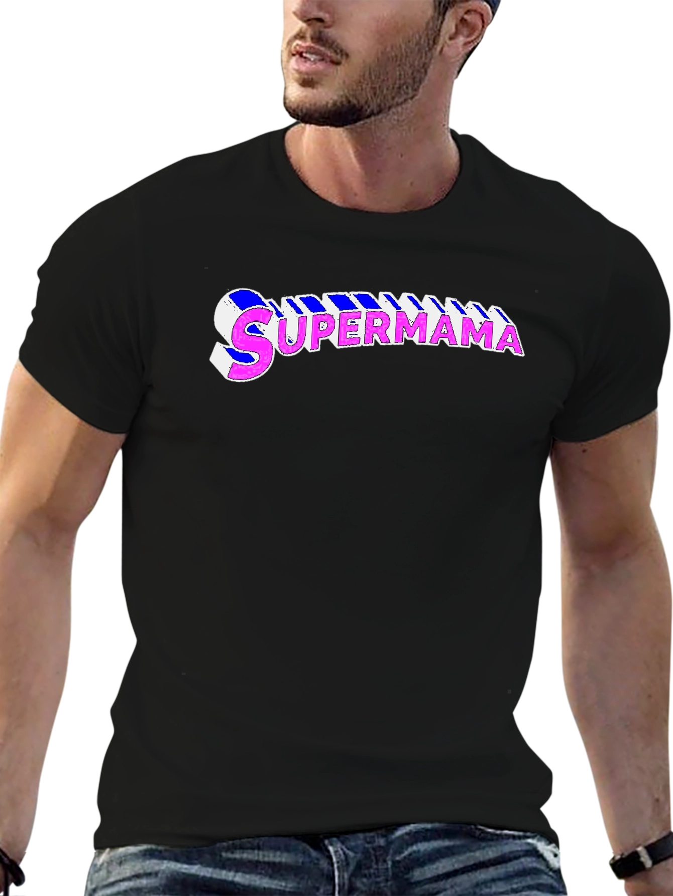 Supermama Graphic Tee - Stylish Mothers Day Shirt