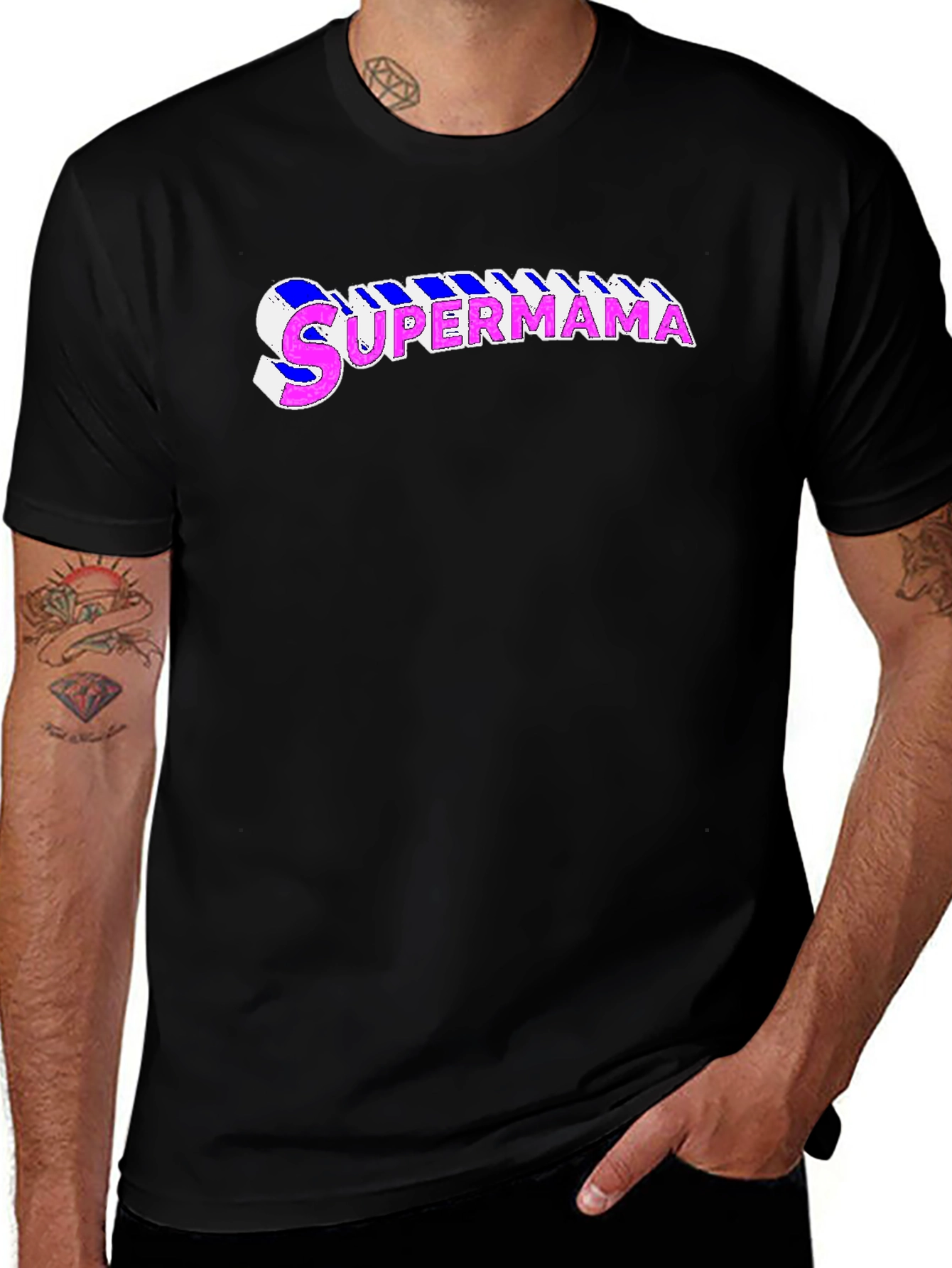 Supermama Graphic Tee - Stylish Mothers Day Shirt