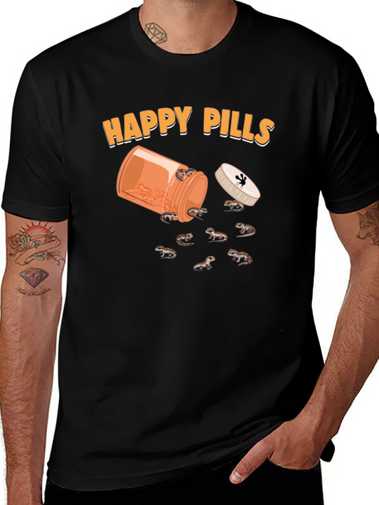 Happy Pills Lizard Graphic Tee