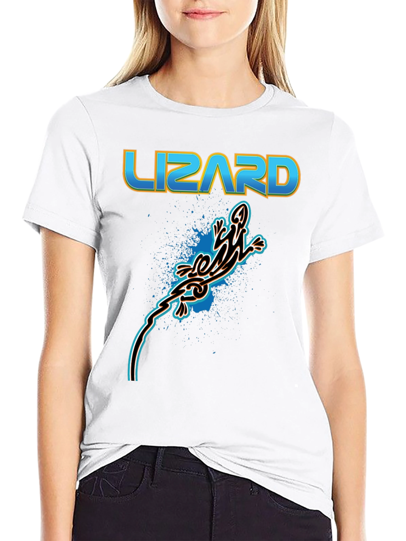 Lizard Graphic T-Shirt - Cool Reptile Design!