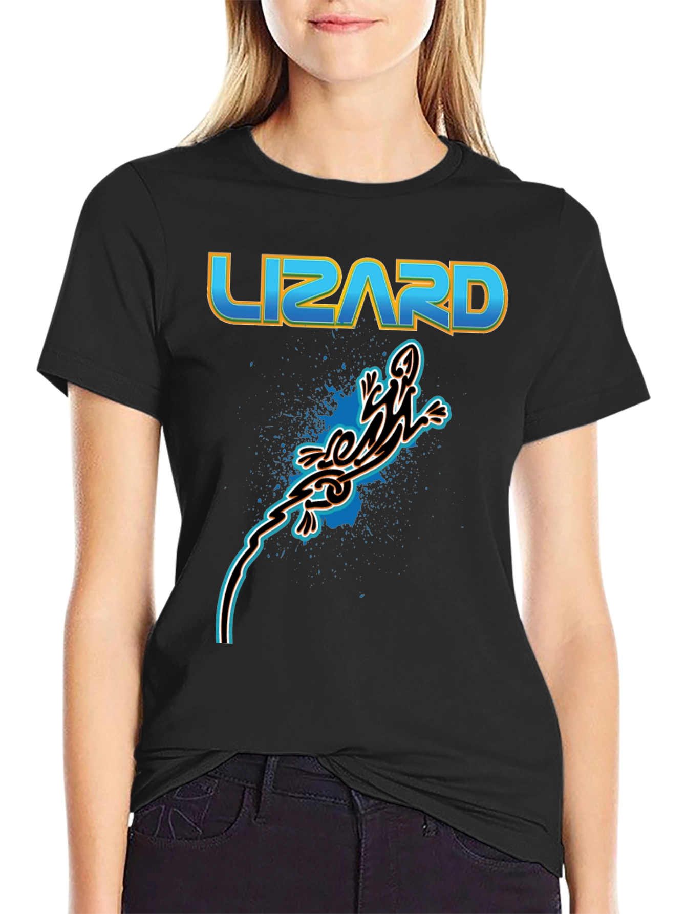 Lizard Graphic T-Shirt - Cool Reptile Design!
