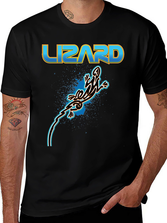 Lizard Graphic T-Shirt - Cool Reptile Design!