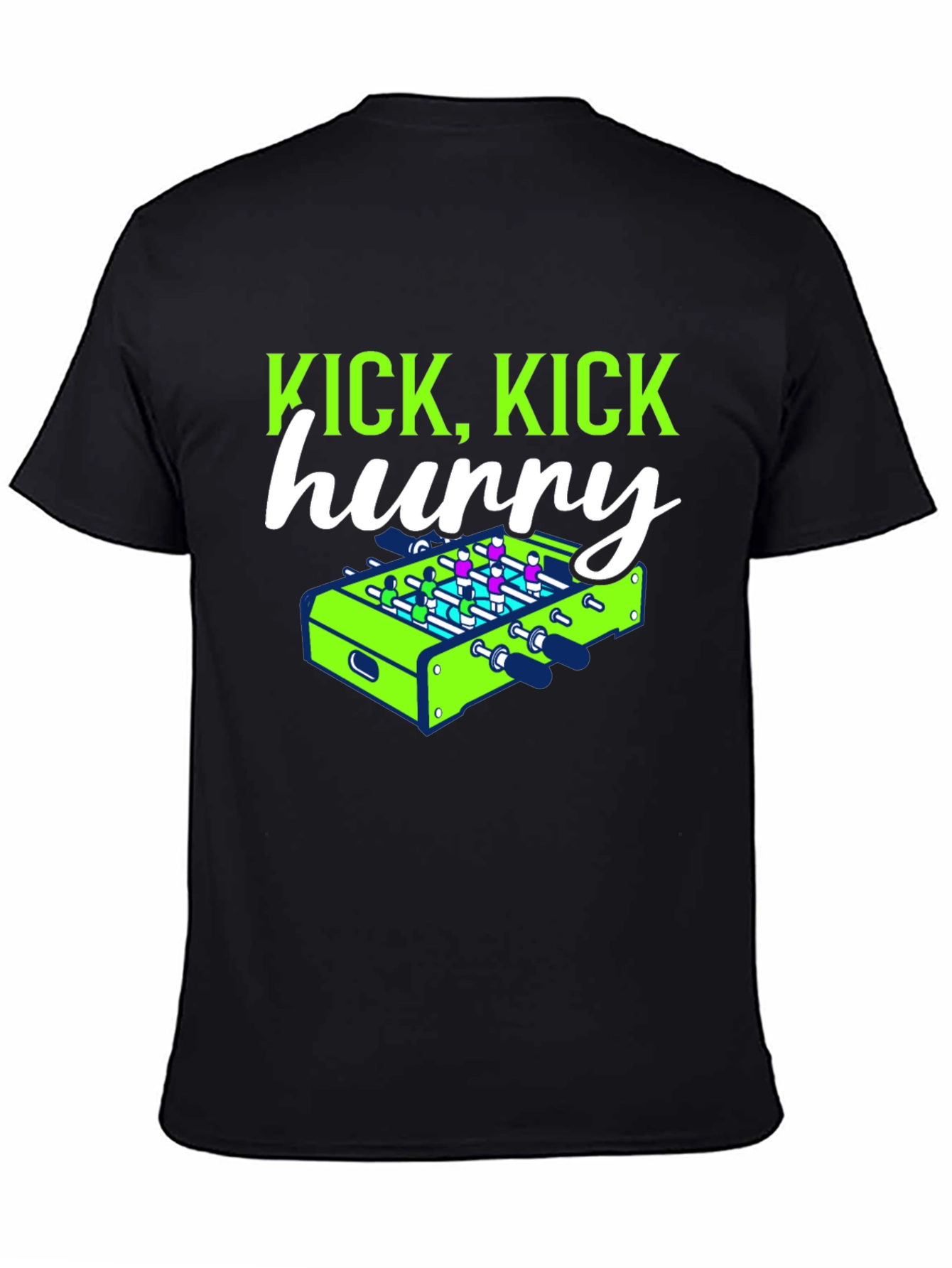 Kick Hunny Foosball T-Shirt - Fun Graphic Tee