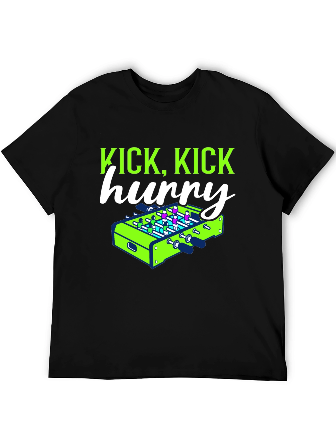 Kick Hunny Foosball T-Shirt - Fun Graphic Tee