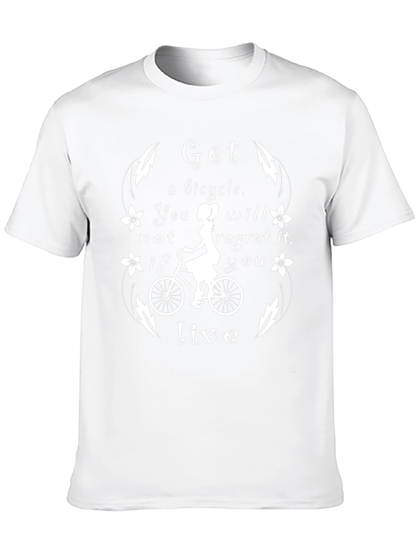 Get A Bicycle Graphic Tee - Unisex Adult T-Shirt