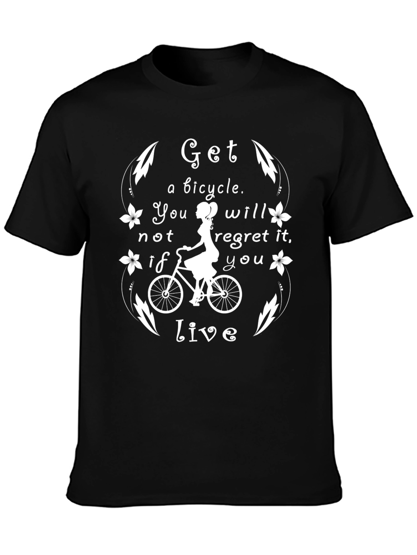 Get A Bicycle Graphic Tee - Unisex Adult T-Shirt