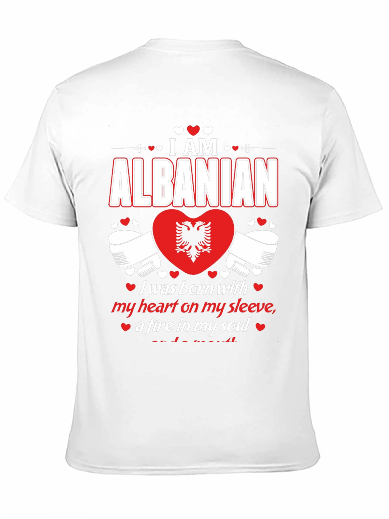 I am Albanian Heart T-Shirt