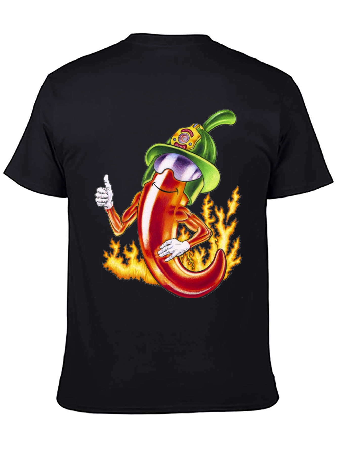 Spicy Firefighter Chili Pepper T-Shirt