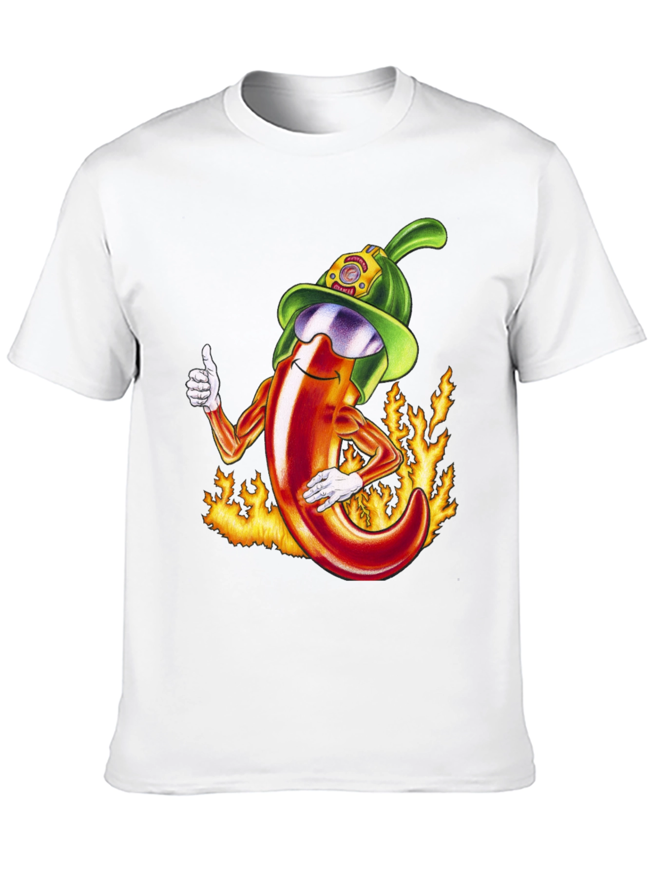 Spicy Firefighter Chili Pepper T-Shirt