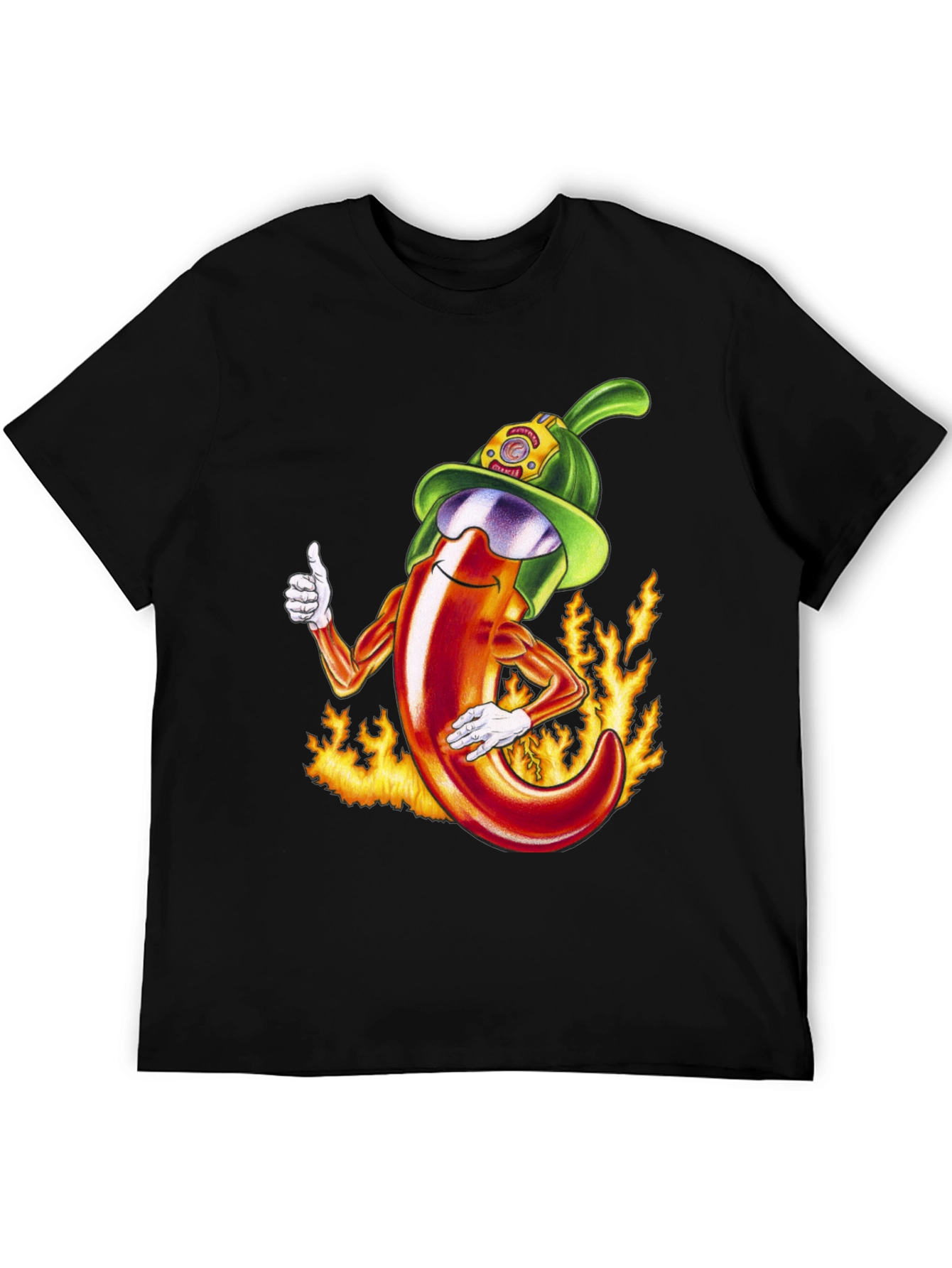 Spicy Firefighter Chili Pepper T-Shirt
