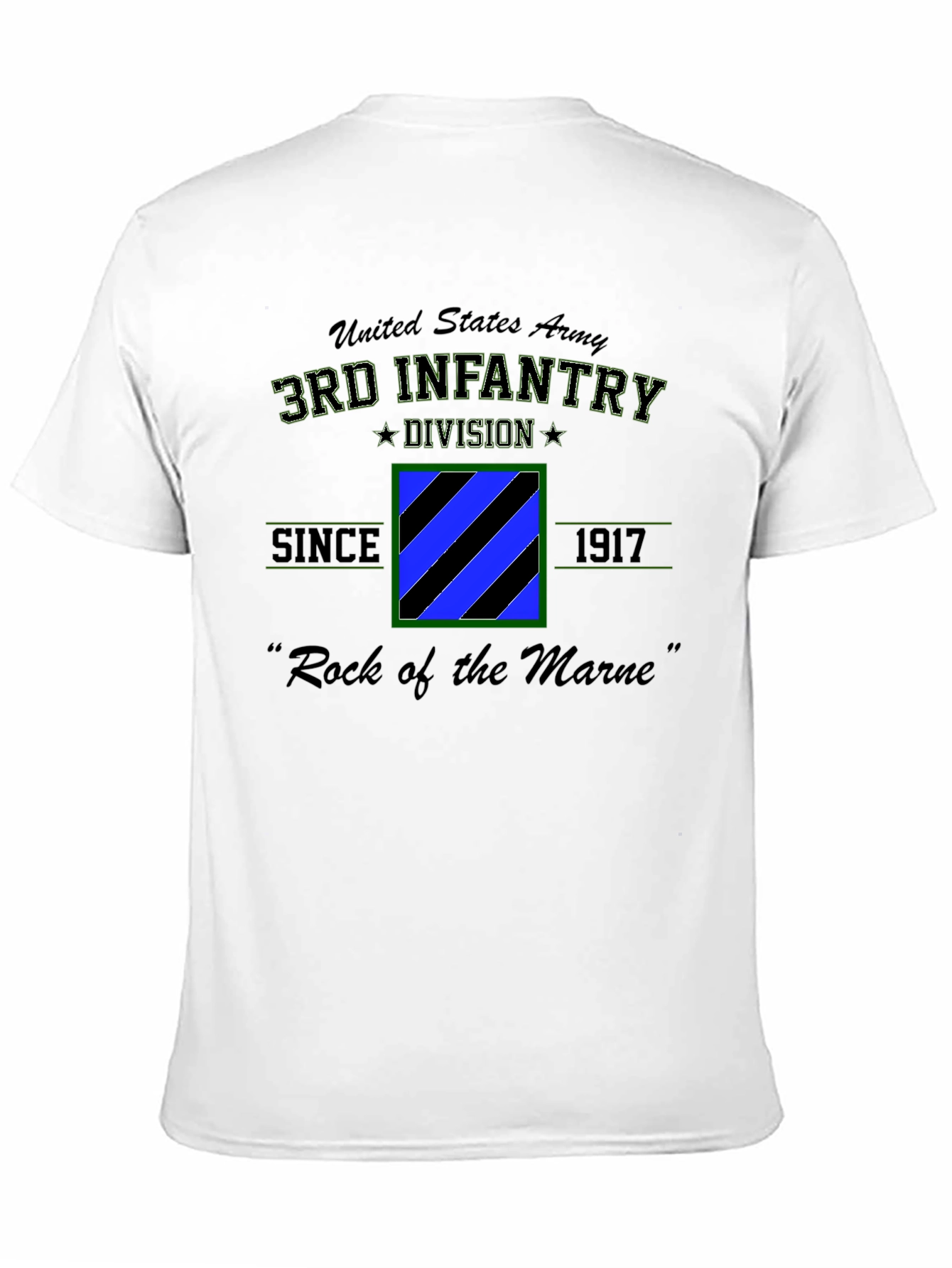 3rd Infantry Division T-Shirt Rock of the Marne