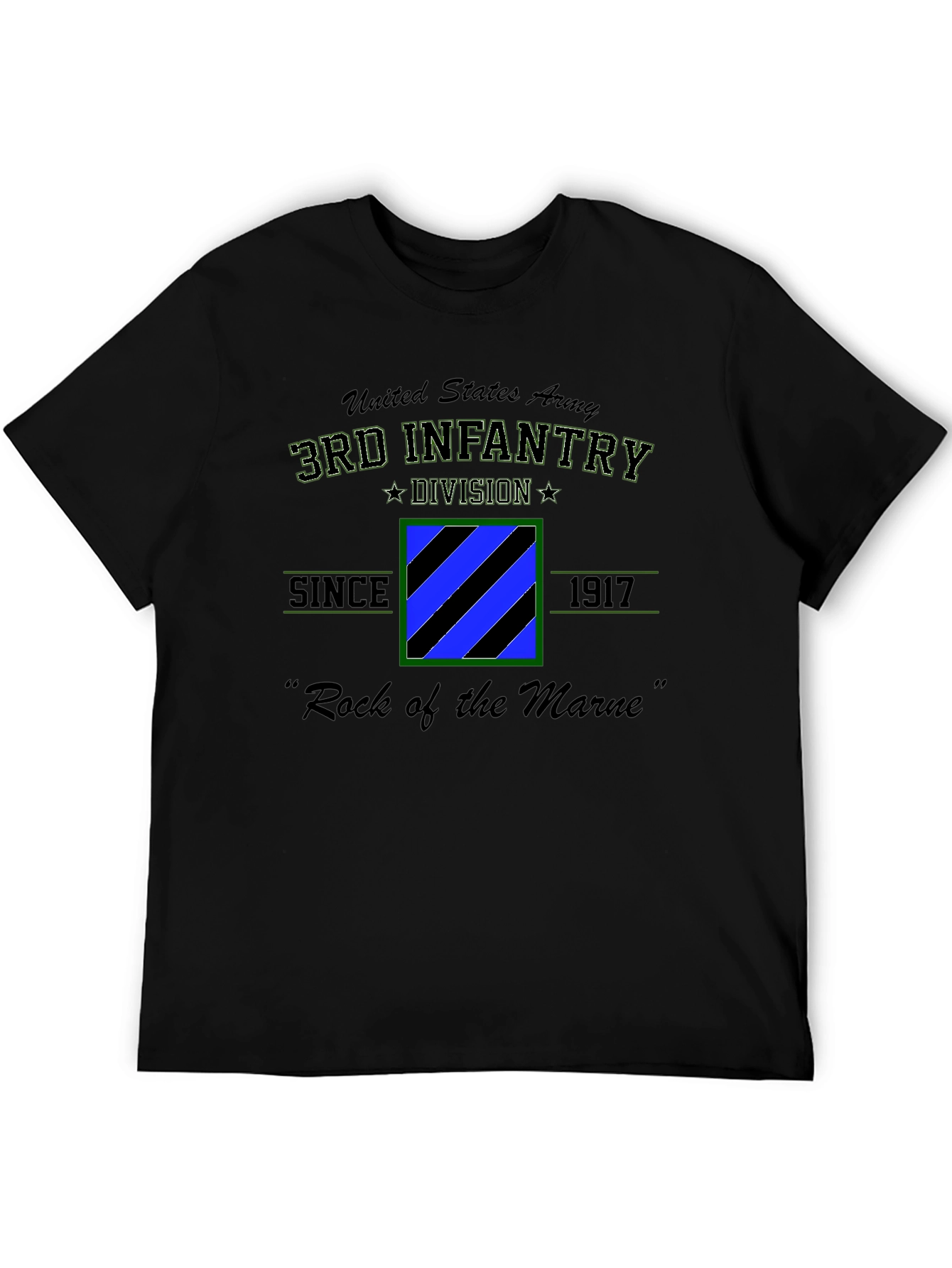 3rd Infantry Division T-Shirt Rock of the Marne