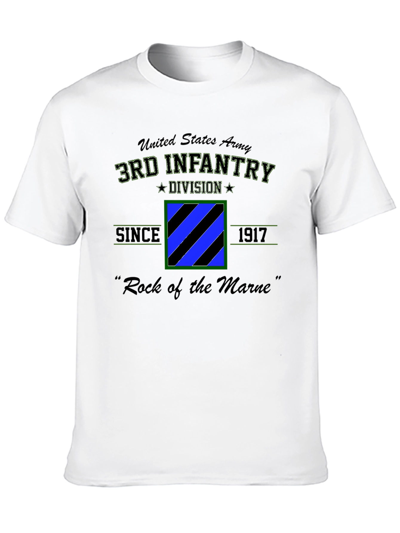3rd Infantry Division T-Shirt Rock of the Marne