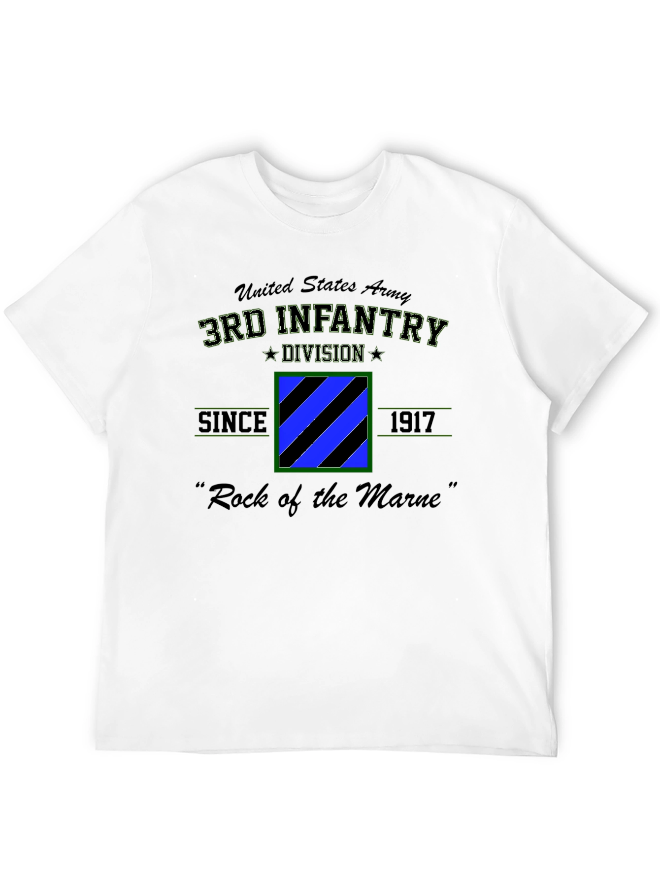 3rd Infantry Division T-Shirt Rock of the Marne