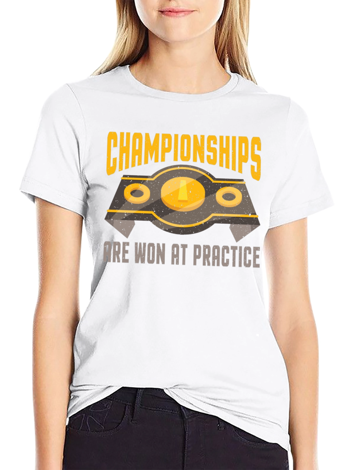 Championships Are Won At Practice T-Shirt