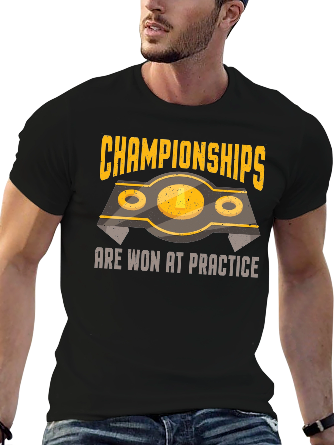 Championships Are Won At Practice T-Shirt