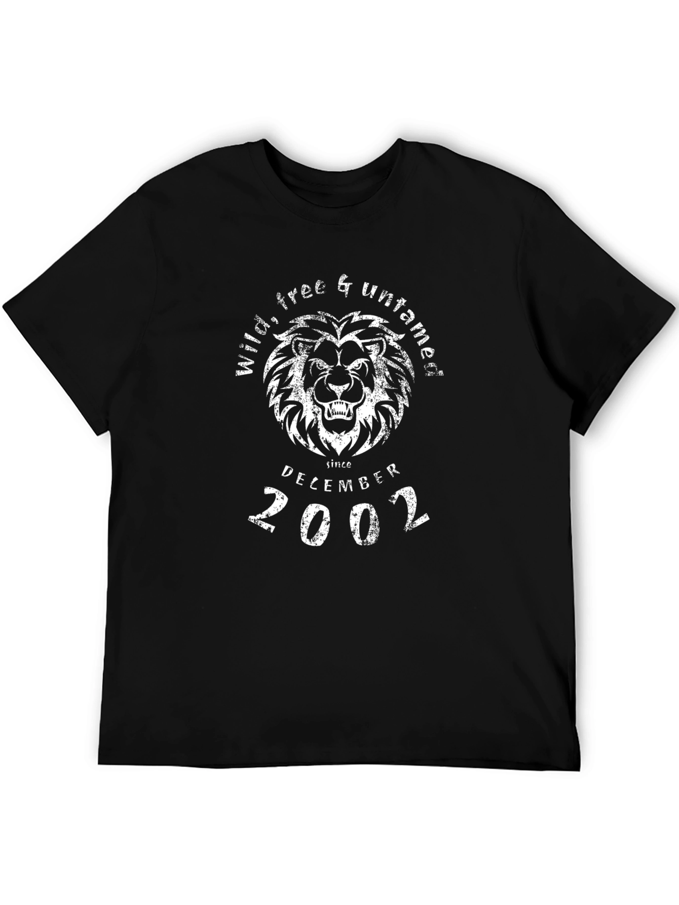 Wild Free & Untamed Lion Graphic Tee