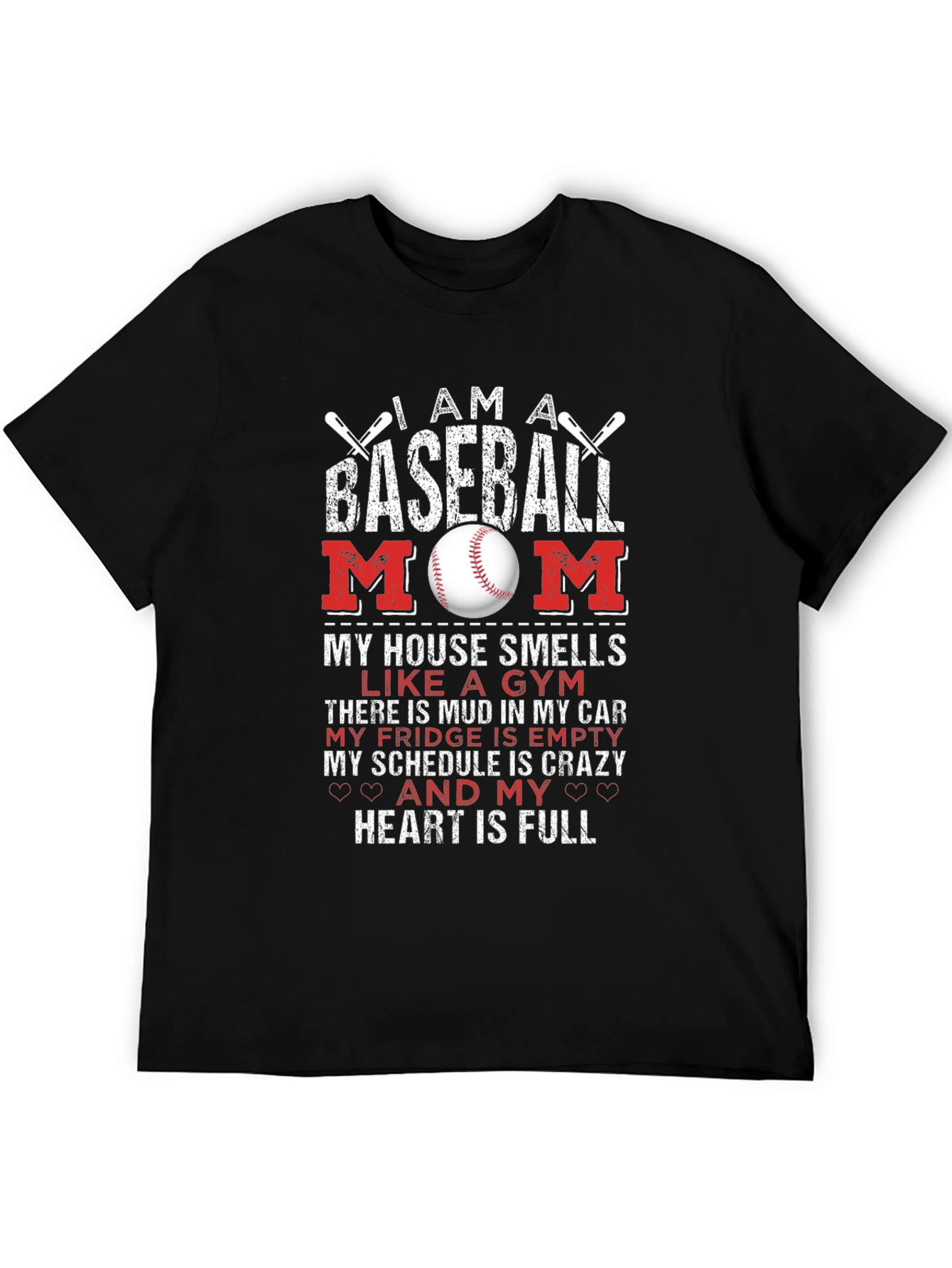 I Am A Baseball Mom T-Shirt