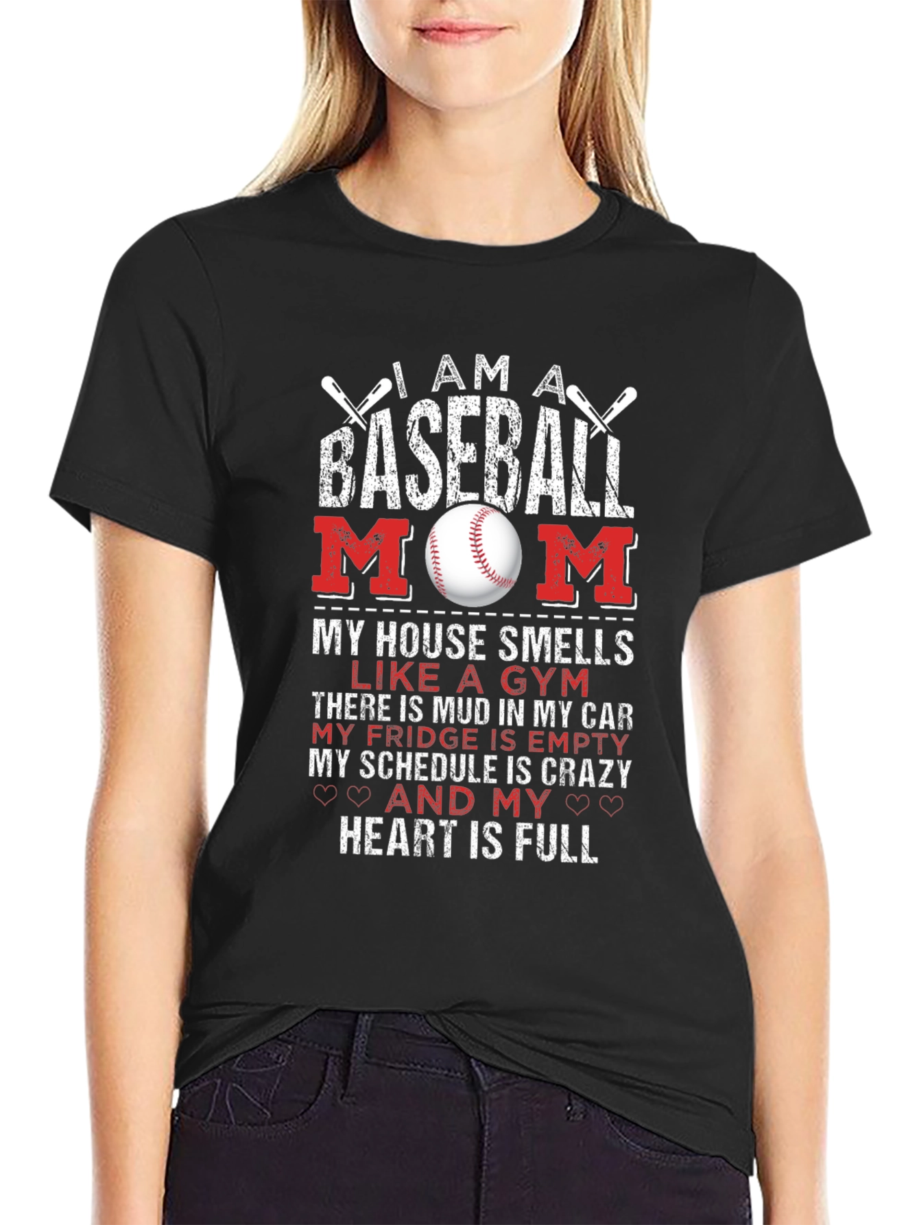 I Am A Baseball Mom T-Shirt