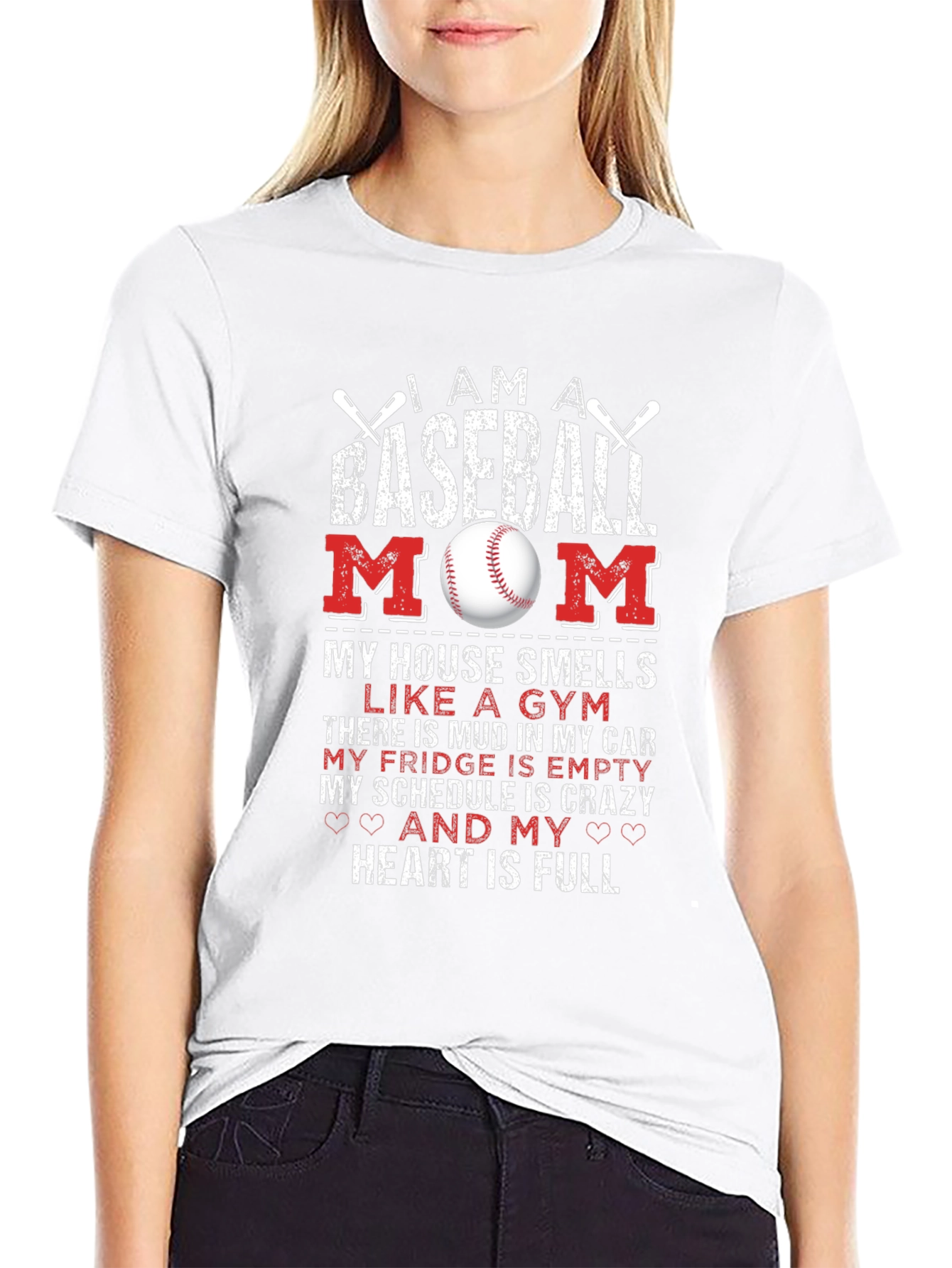 I Am A Baseball Mom T-Shirt