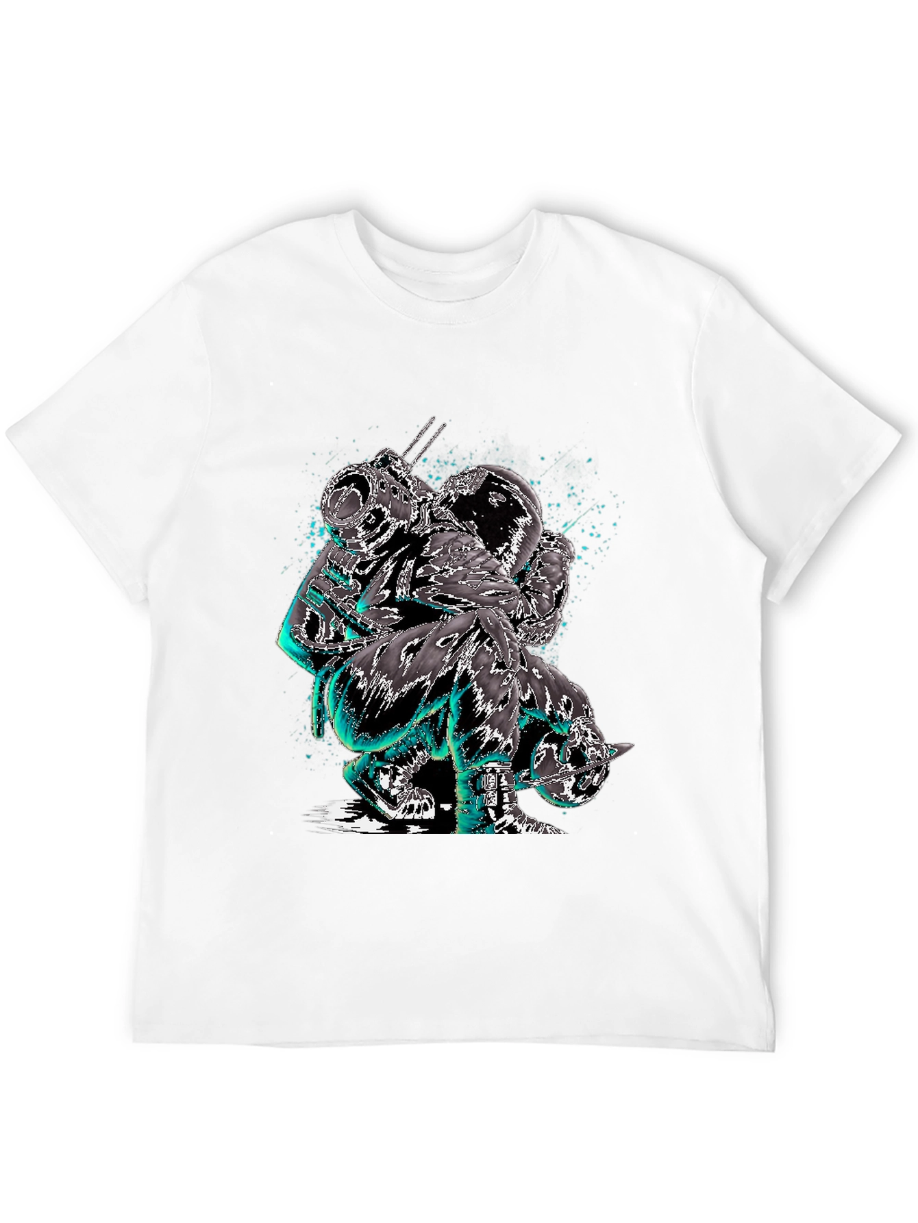 Astronaut Graphic Tee - Unique Space Design