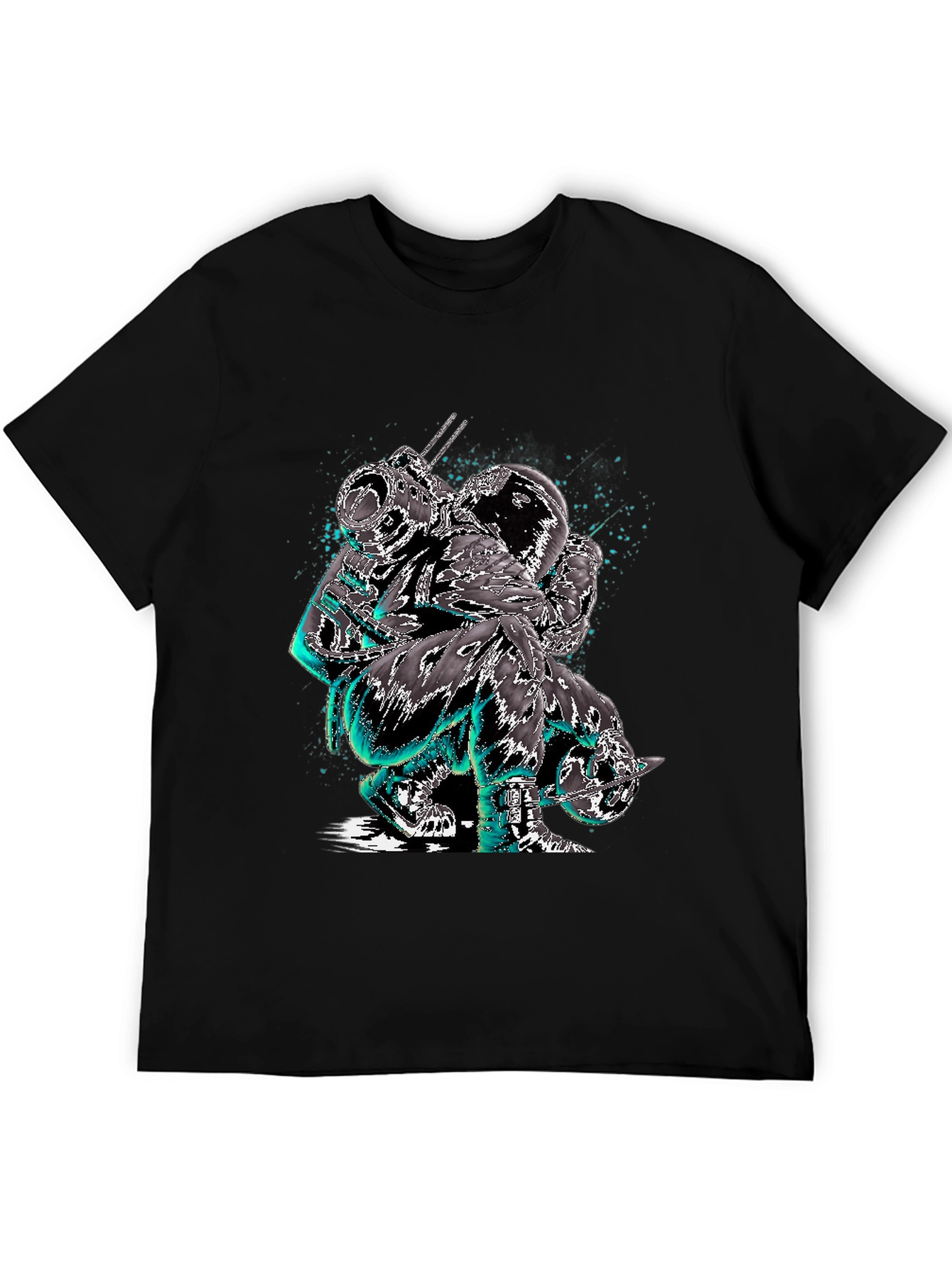 Astronaut Graphic Tee - Unique Space Design