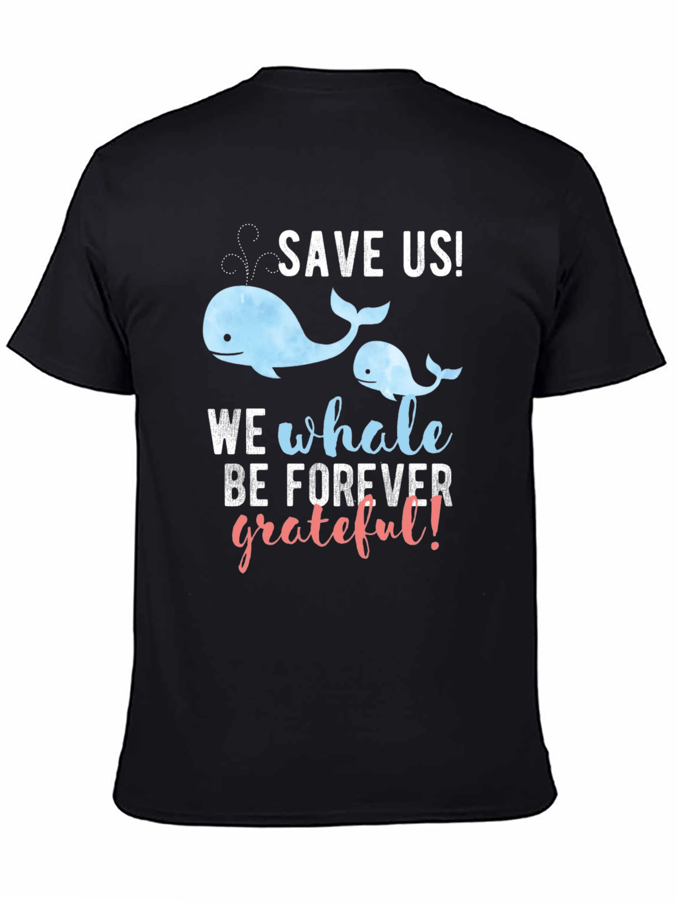 Save The Whales Graphic T-Shirt
