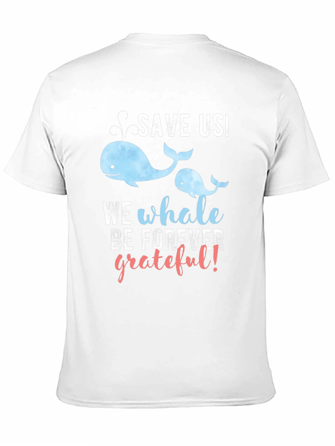 Save The Whales Graphic T-Shirt