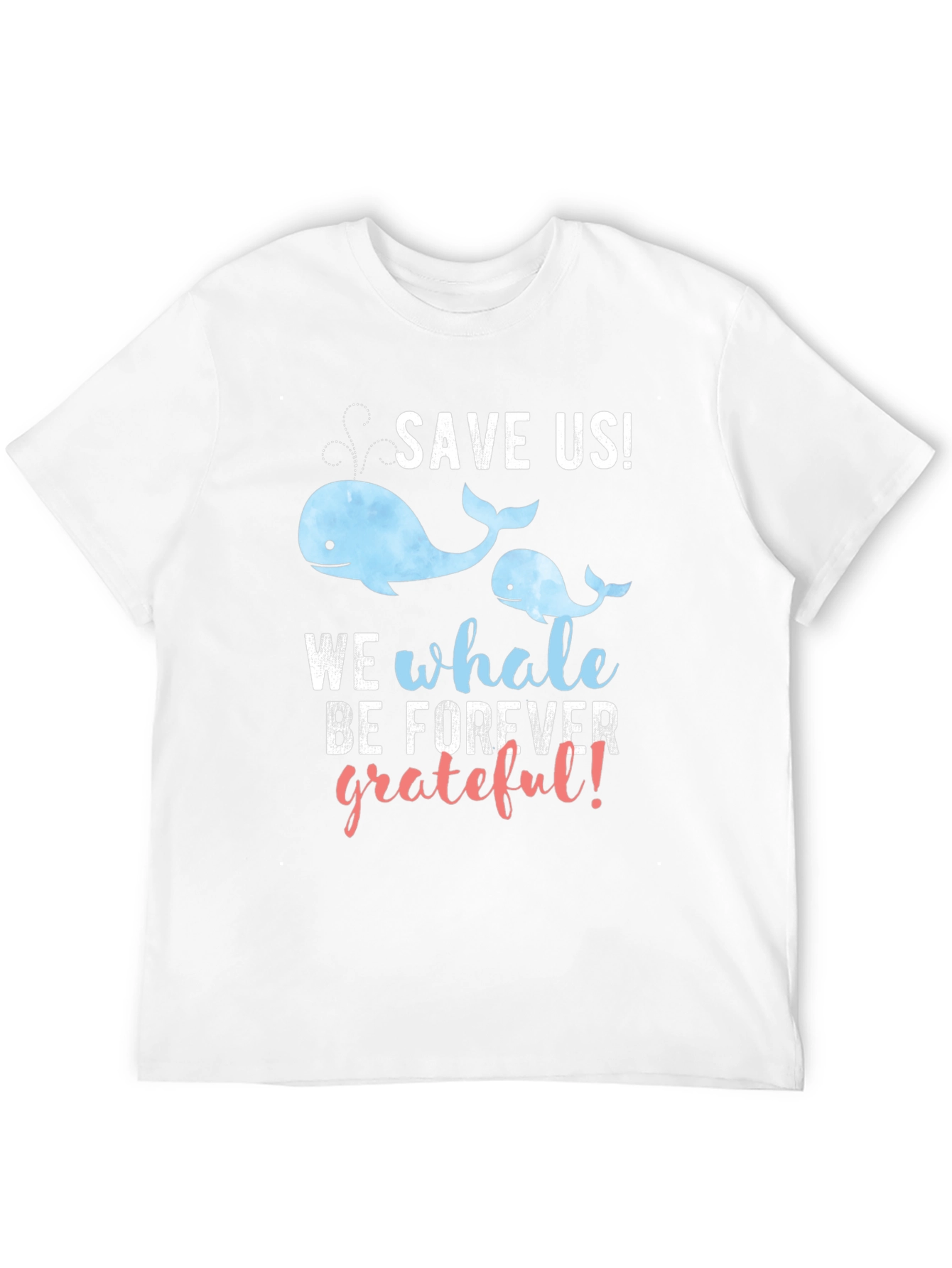Save The Whales Graphic T-Shirt