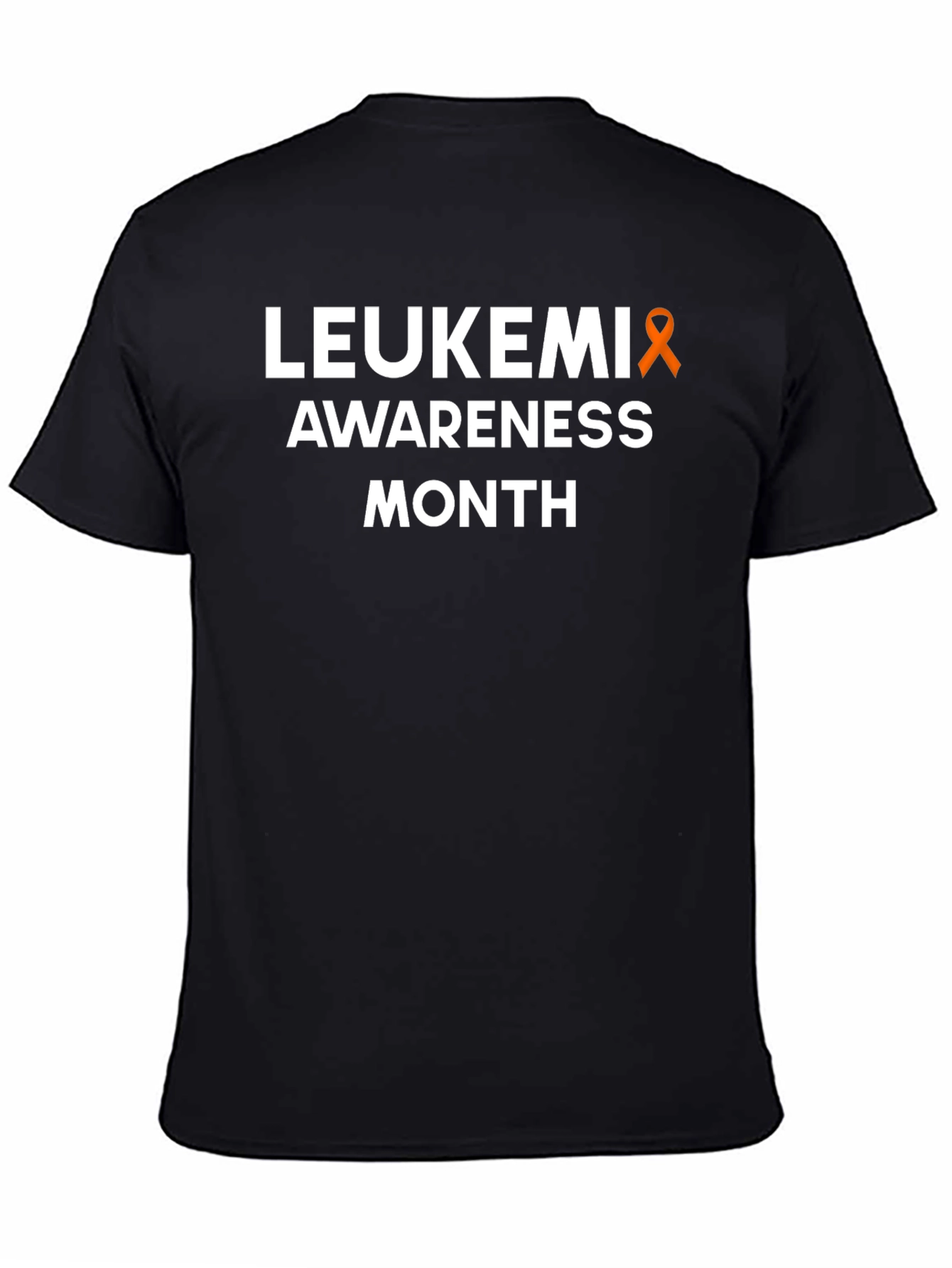 Leukemia Awareness Month T-Shirt - Orange Ribbon