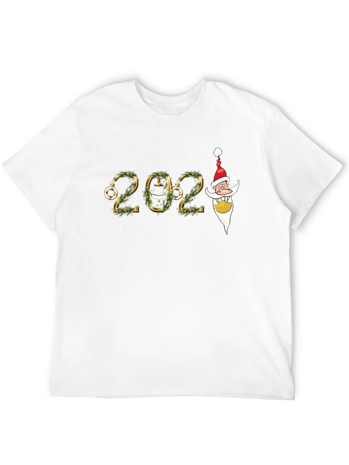 Festive 2024 Santa Graphic T-Shirt