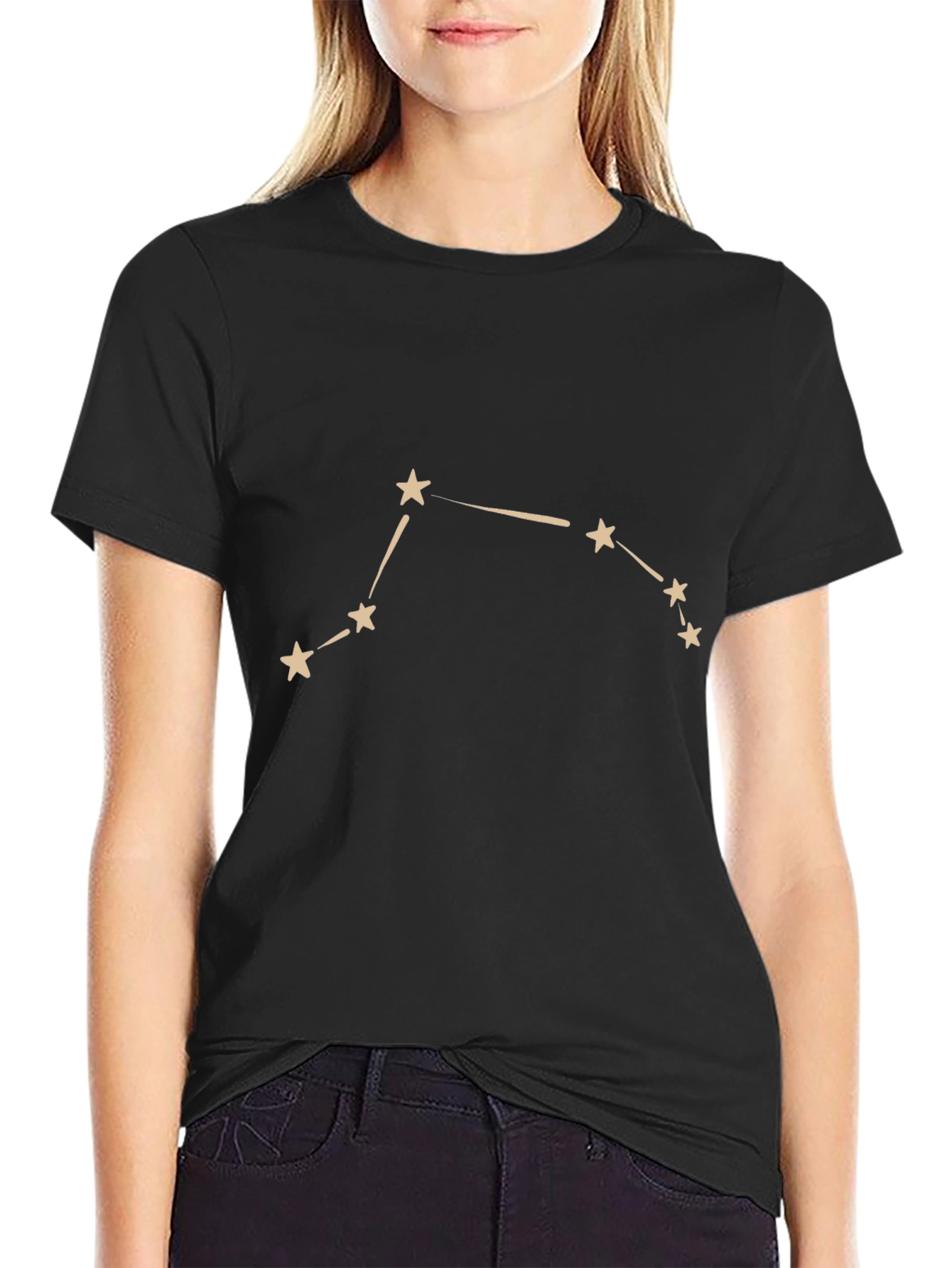 Constellation Graphic Tee - Classic Black