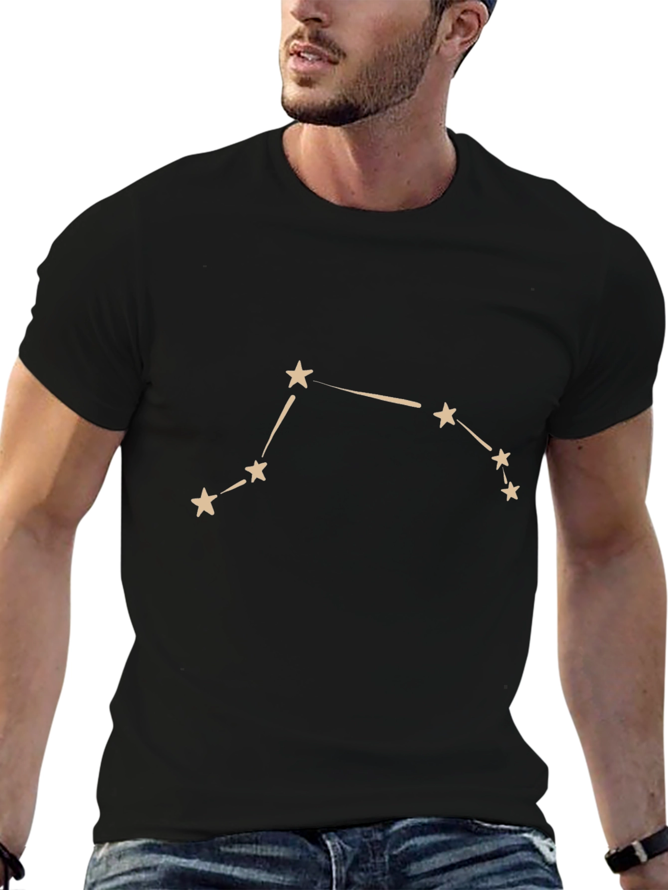 Constellation Graphic Tee - Classic Black