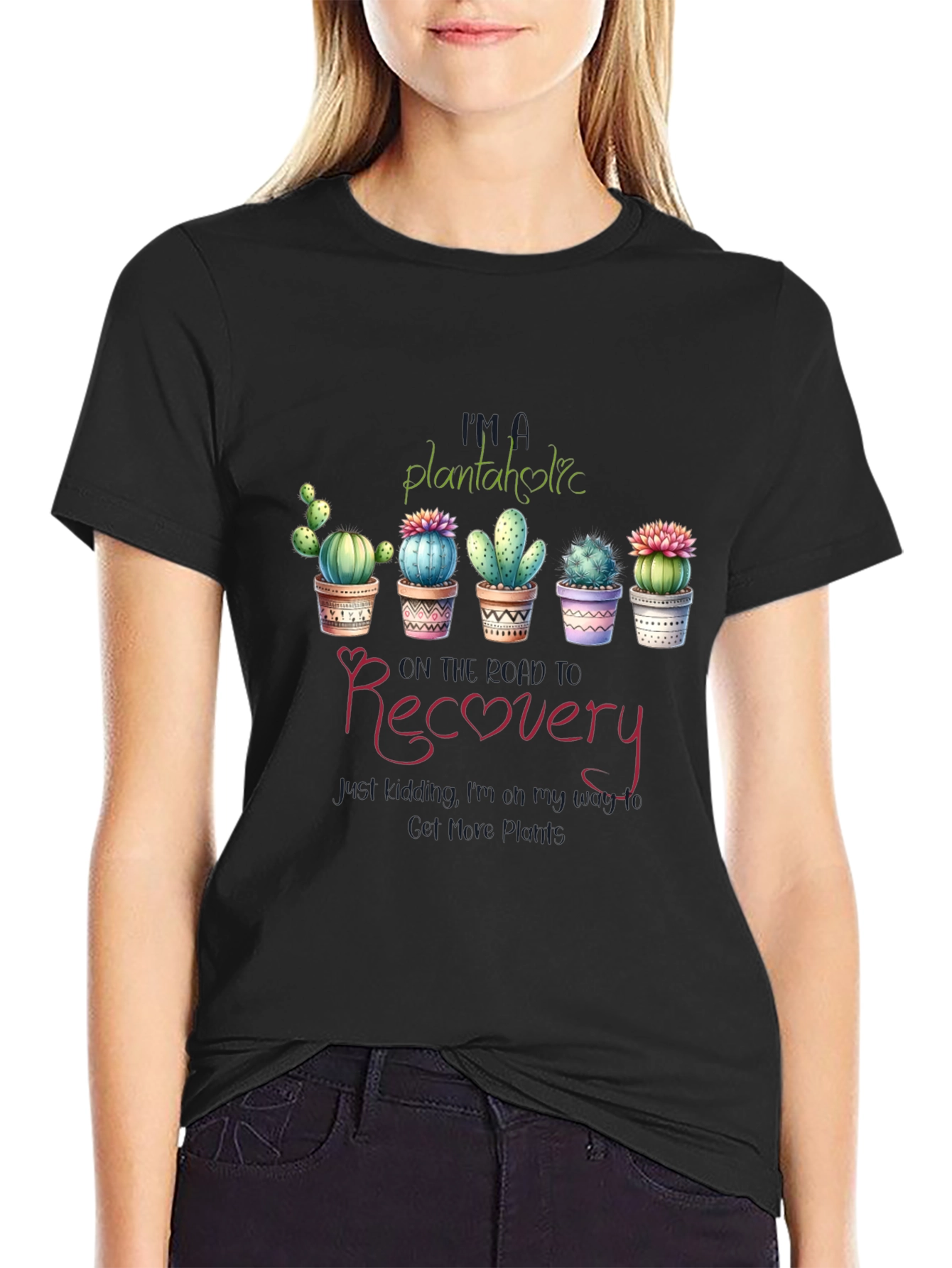Plantaholic Recovery Graphic T-Shirt