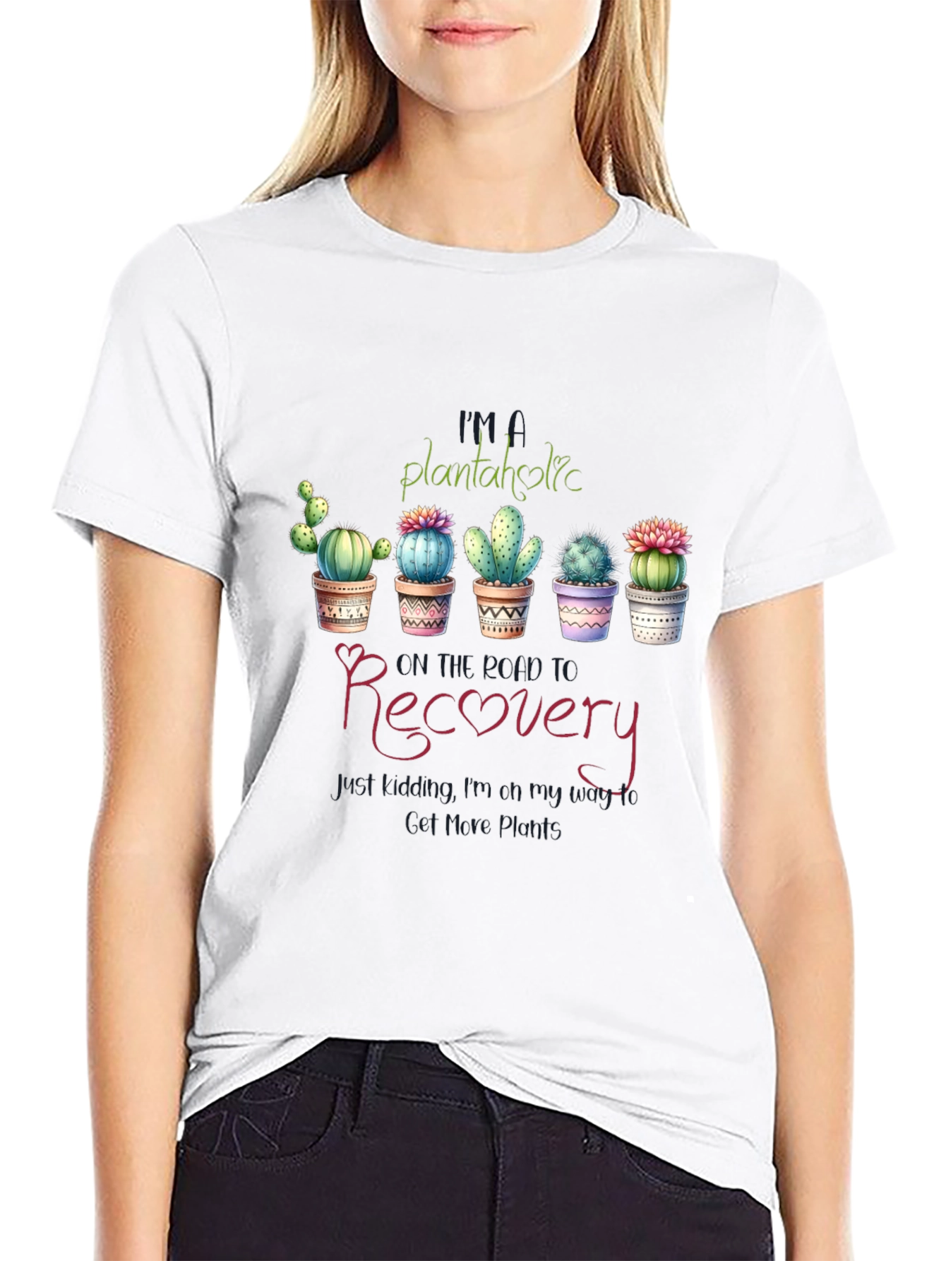 Plantaholic Recovery Graphic T-Shirt