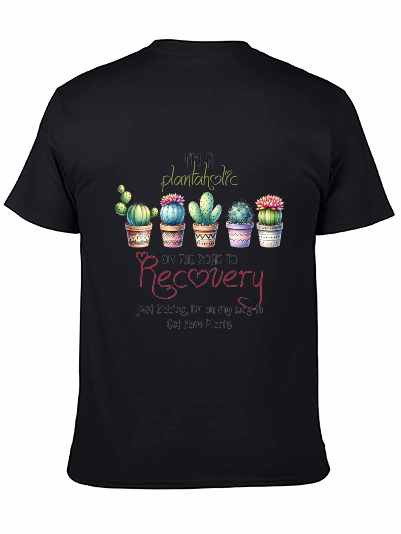 Plantaholic Recovery Graphic T-Shirt