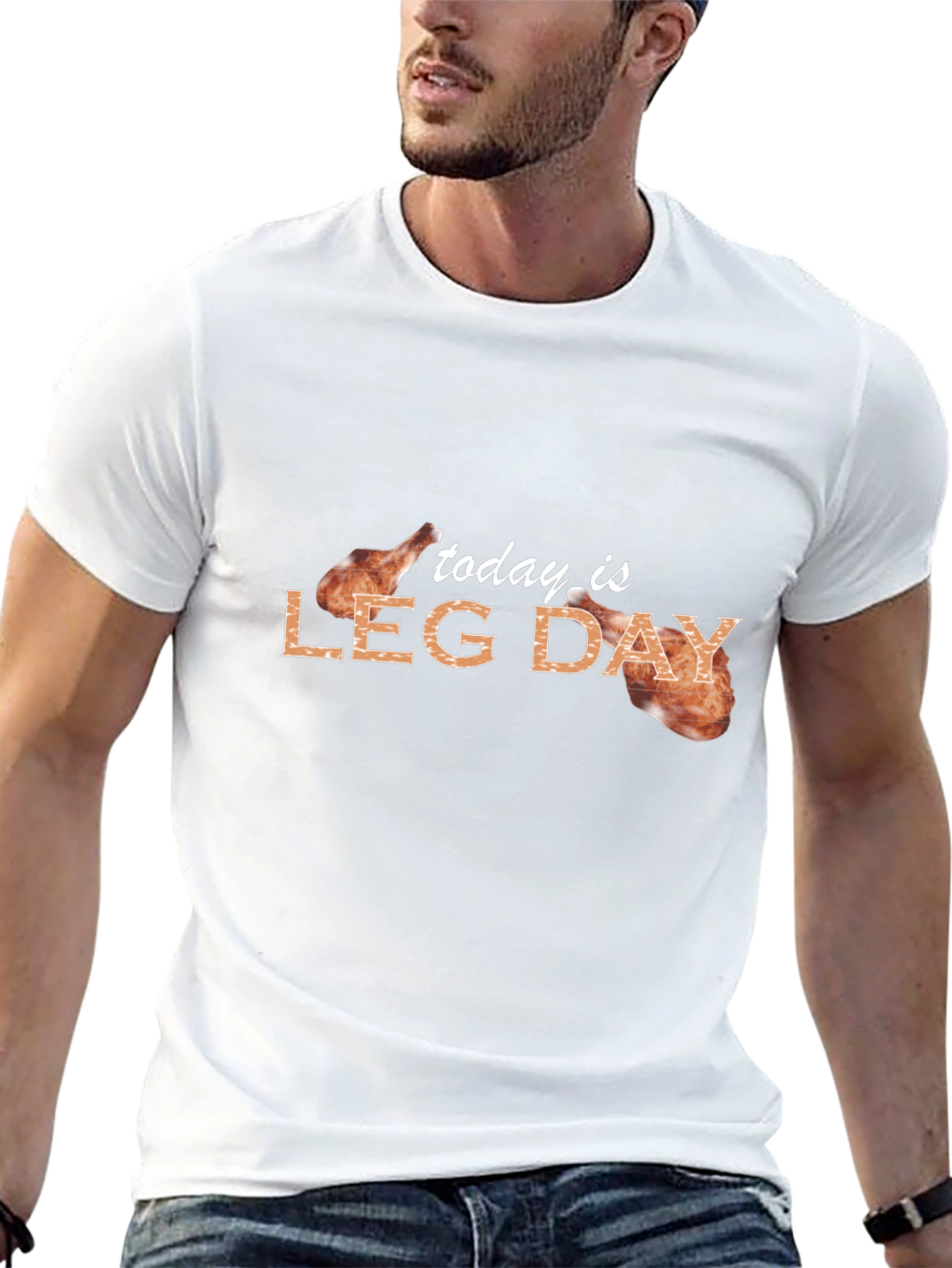 Today is Leg Day Graphic Tee