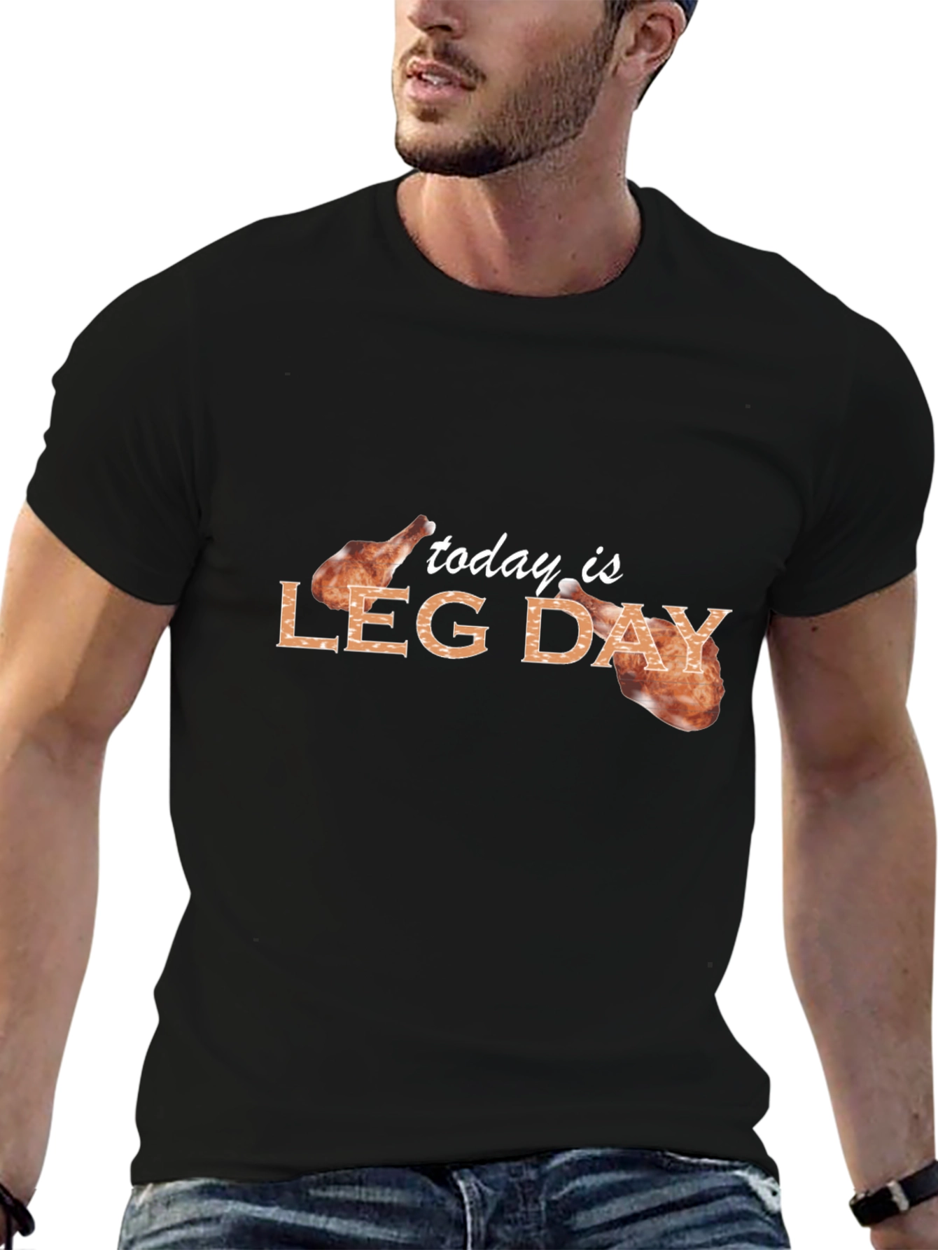 Today is Leg Day Graphic Tee