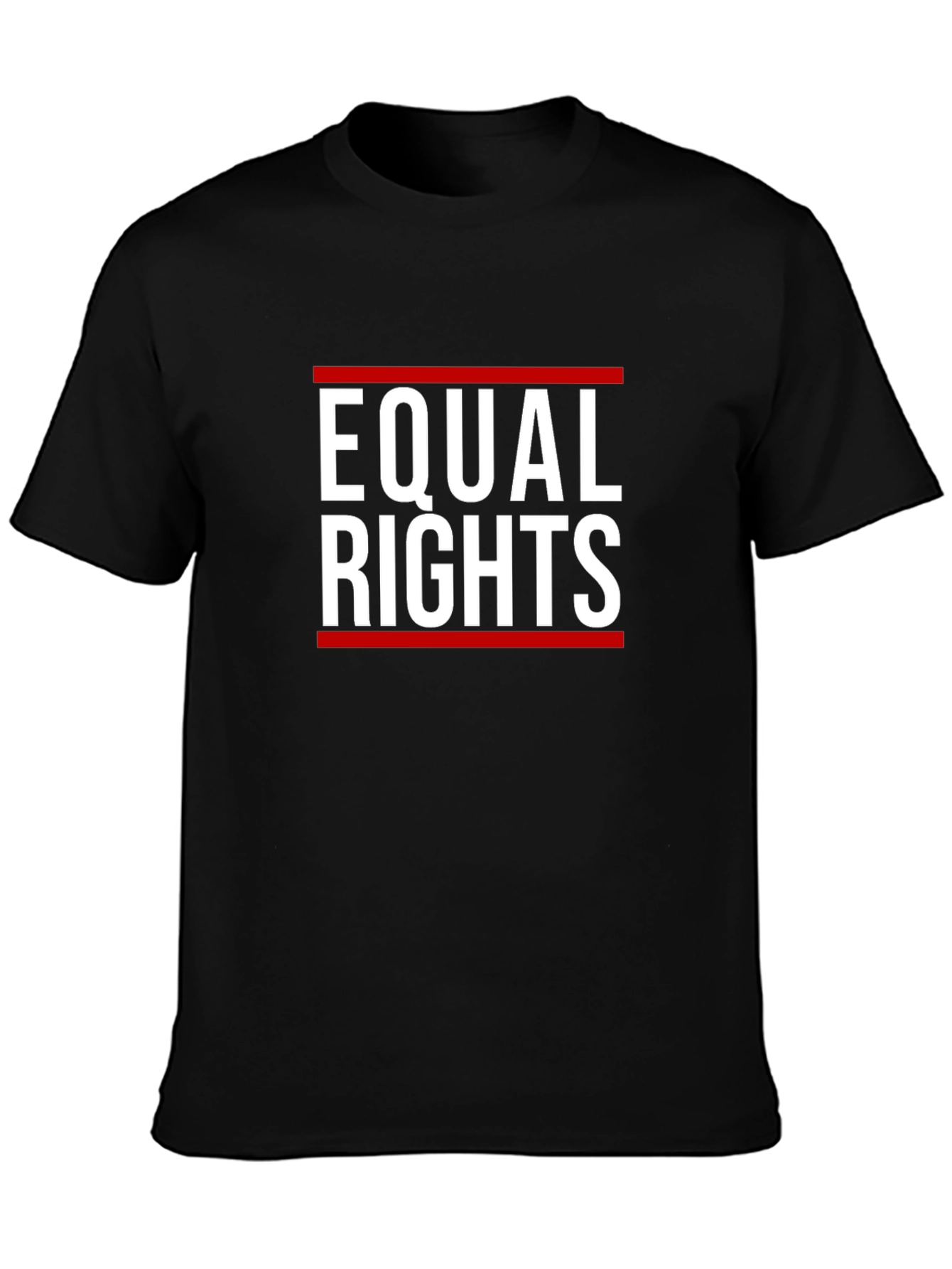 Equal Rights Graphic T-Shirt - Black