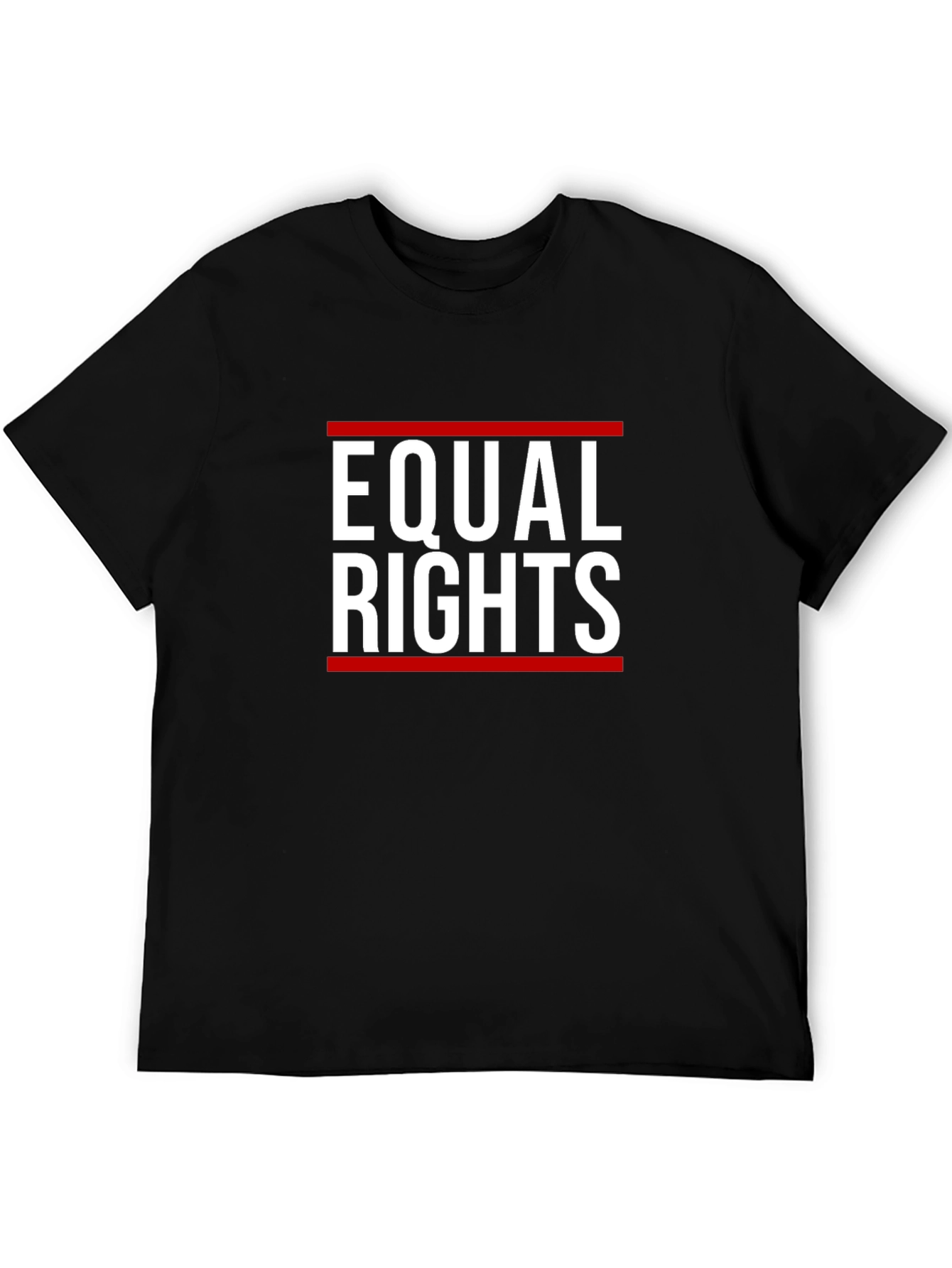 Equal Rights Graphic T-Shirt - Black